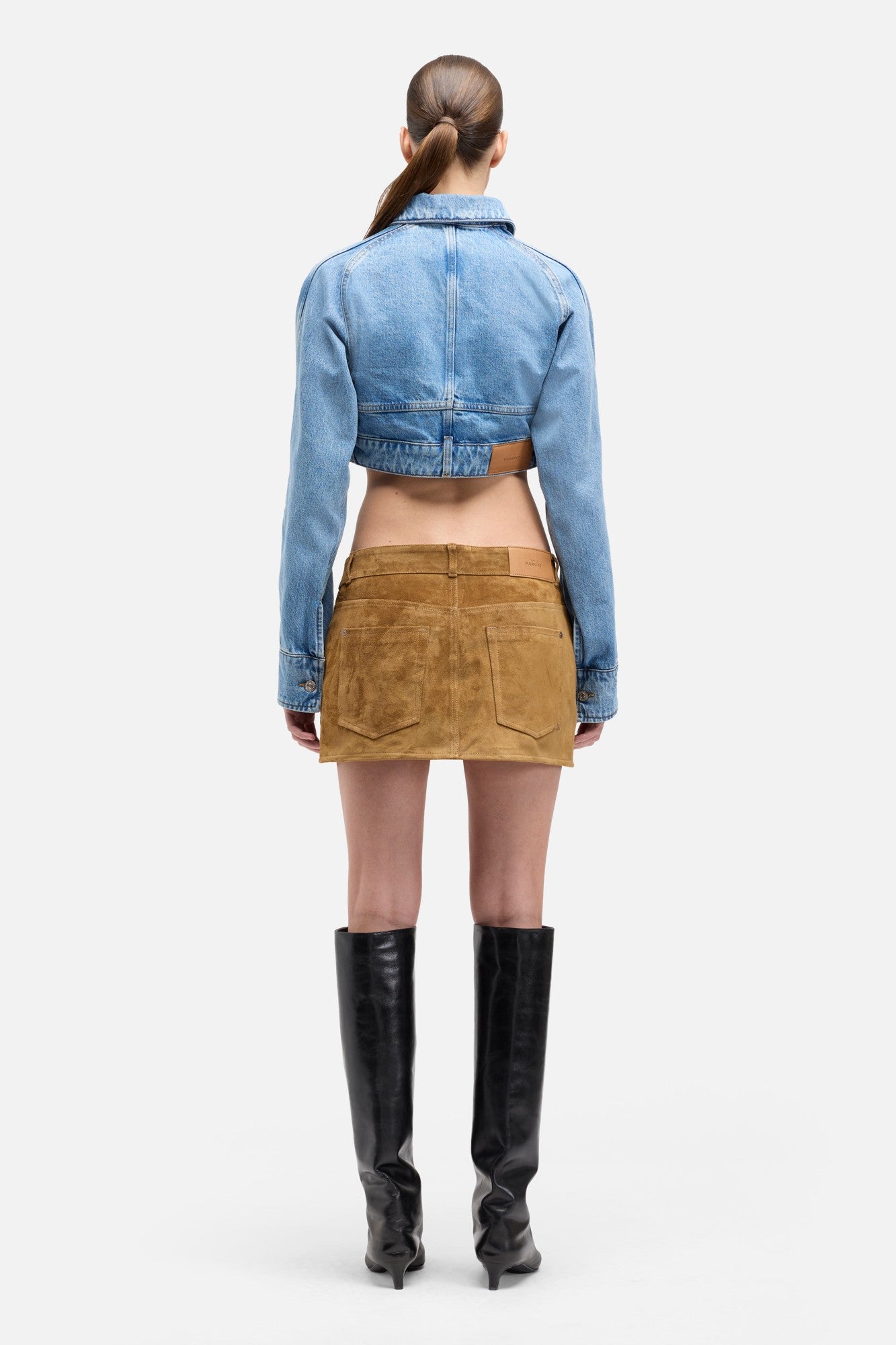 7-for-all-mankind-suede-mini-skirt-tobacco-minirock image 5