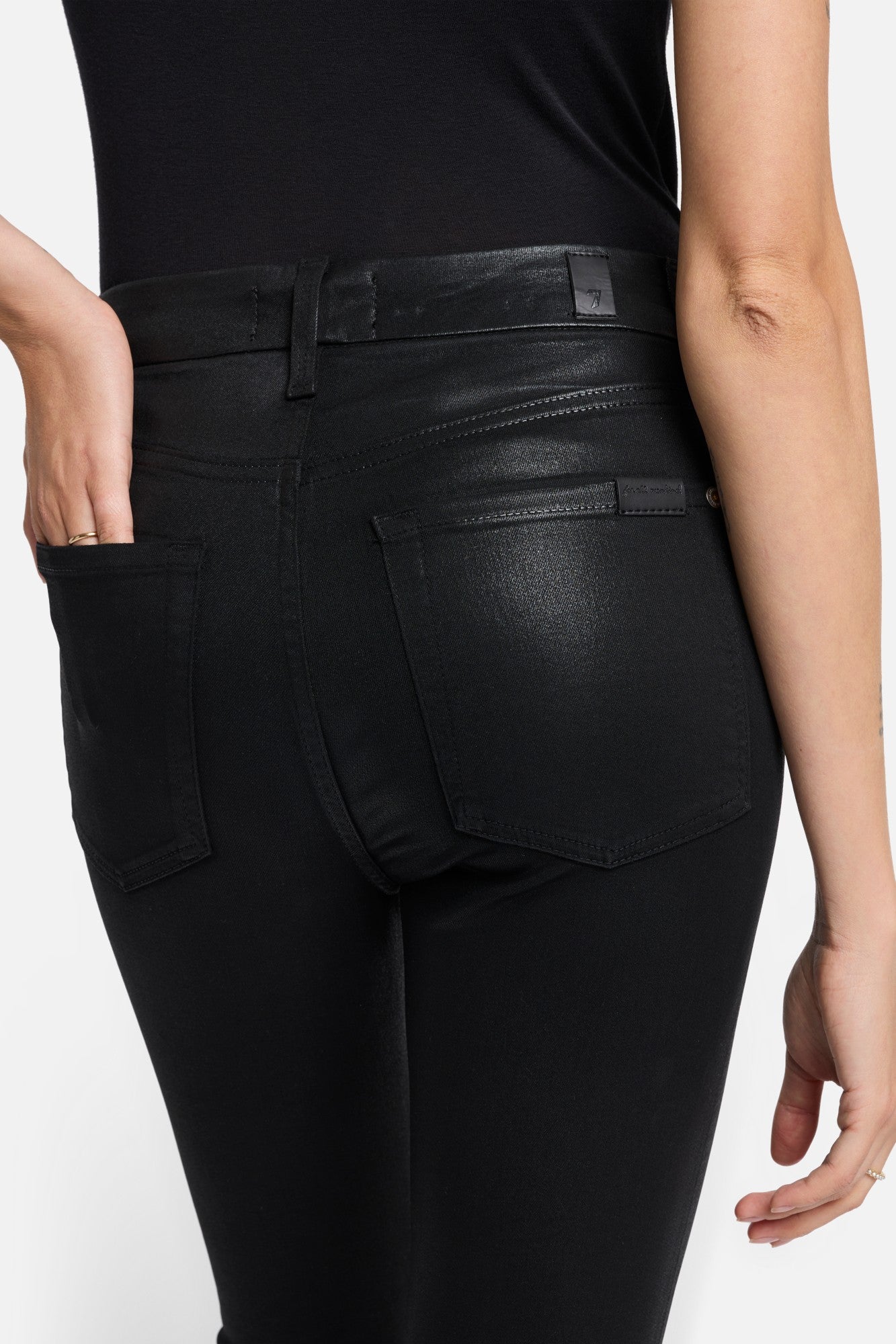 7-for-all-mankind-b-air-high-waist-ankle-skinny-coated-black image 3