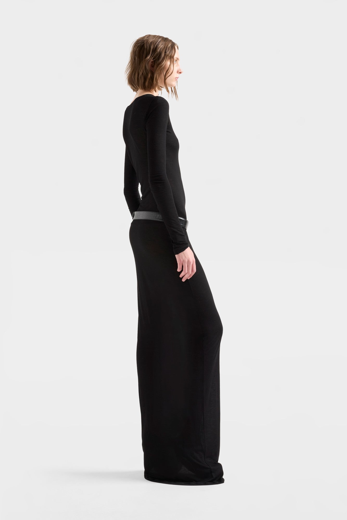 7-for-all-mankind-fitted-dress-viscose-night-damenkleid image 5