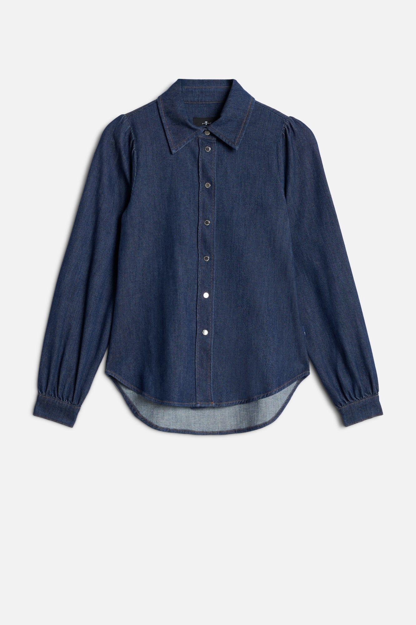 7-for-all-mankind-puff-sleeve-shirt-weightless-denim-halona image 1