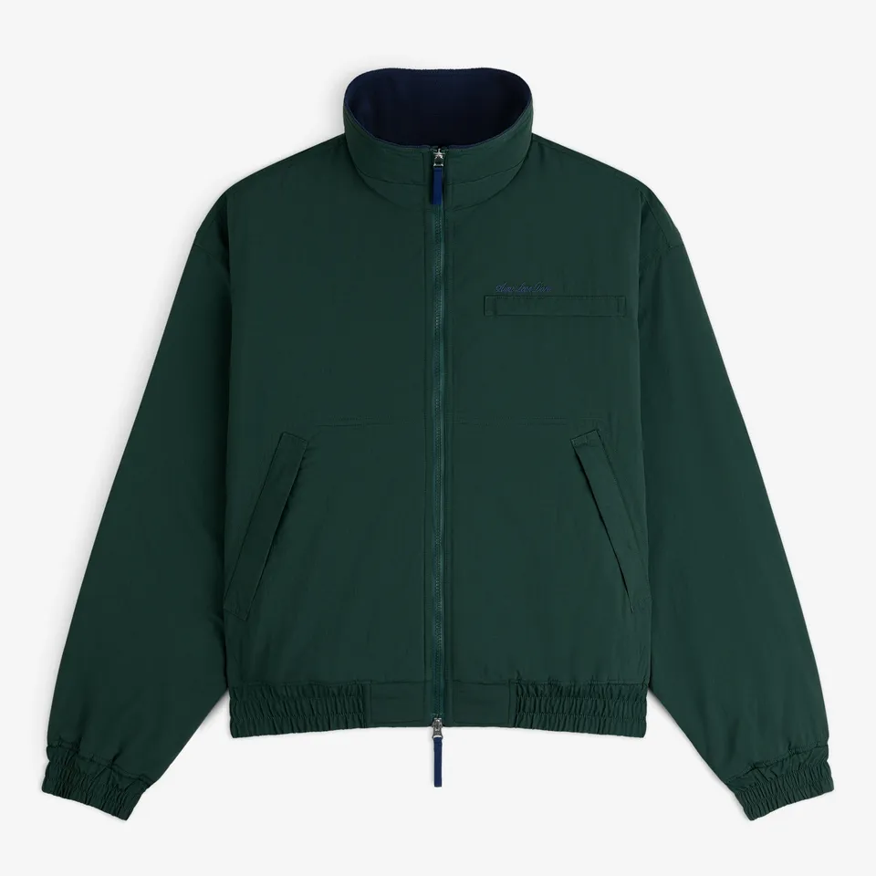 aim-leon-dore-fleece-lined-sport-windbreaker-gr-n image 1