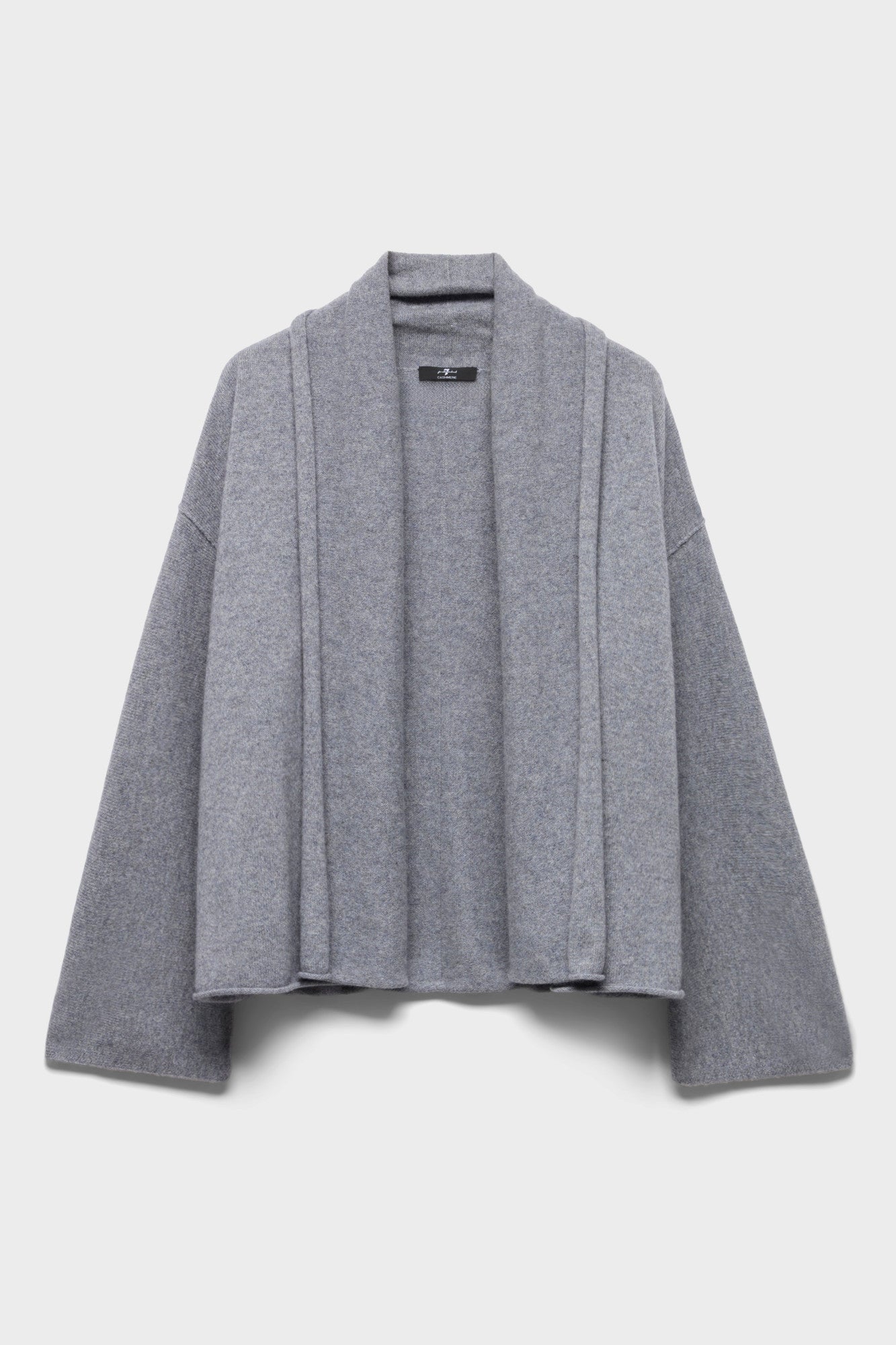 7-for-all-mankind-shawl-cardigan-kaschmir-cardigan-wolf-damen image 1