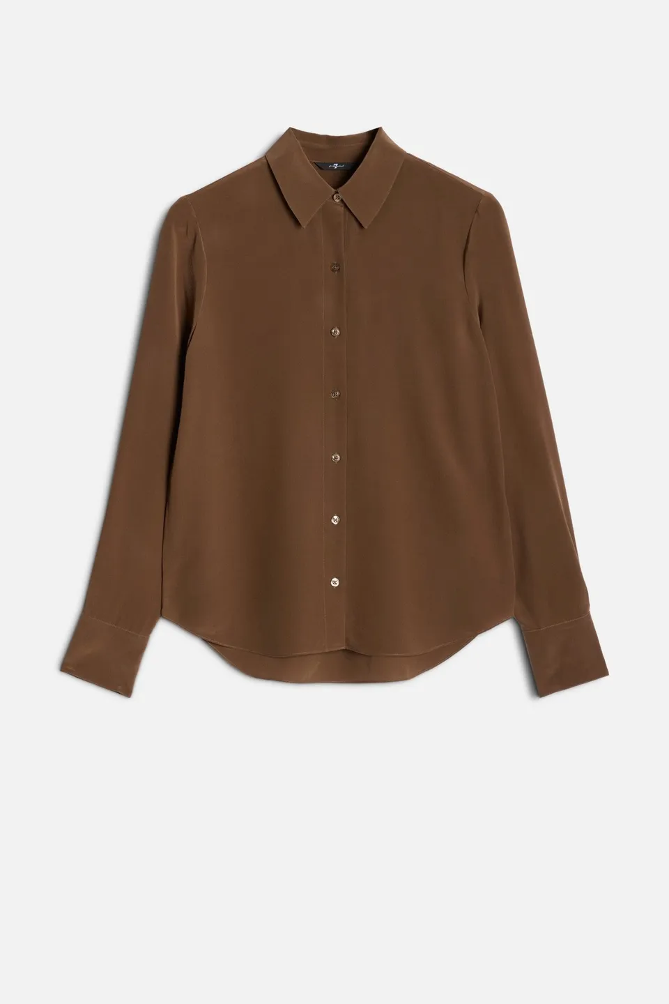 7-for-all-mankind-long-sleeve-silk-blouse-cocoa-seidenbluse image 1