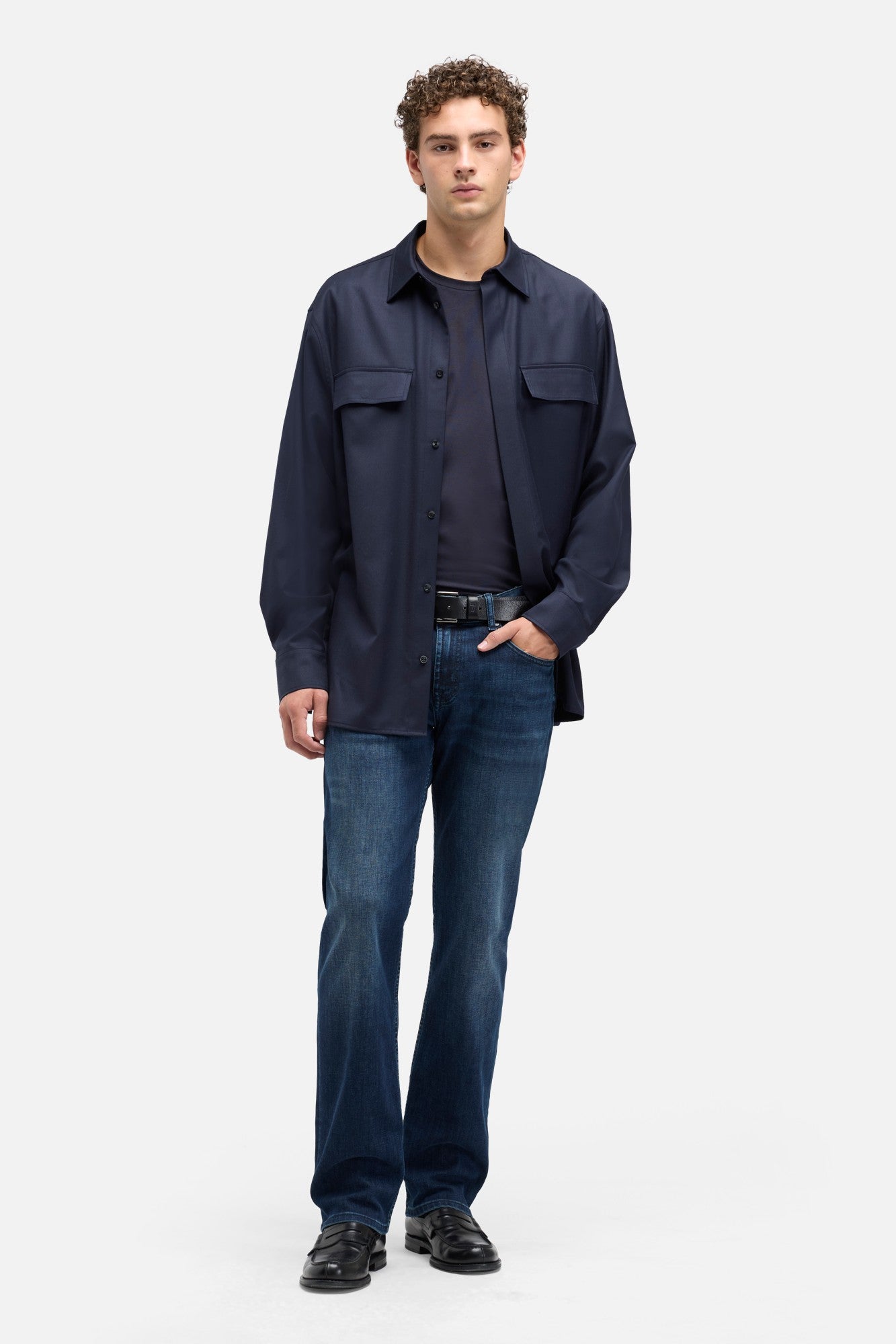 7-for-all-mankind-standard-straight-jeans-luxe-performance-dark-blue-herren image 2