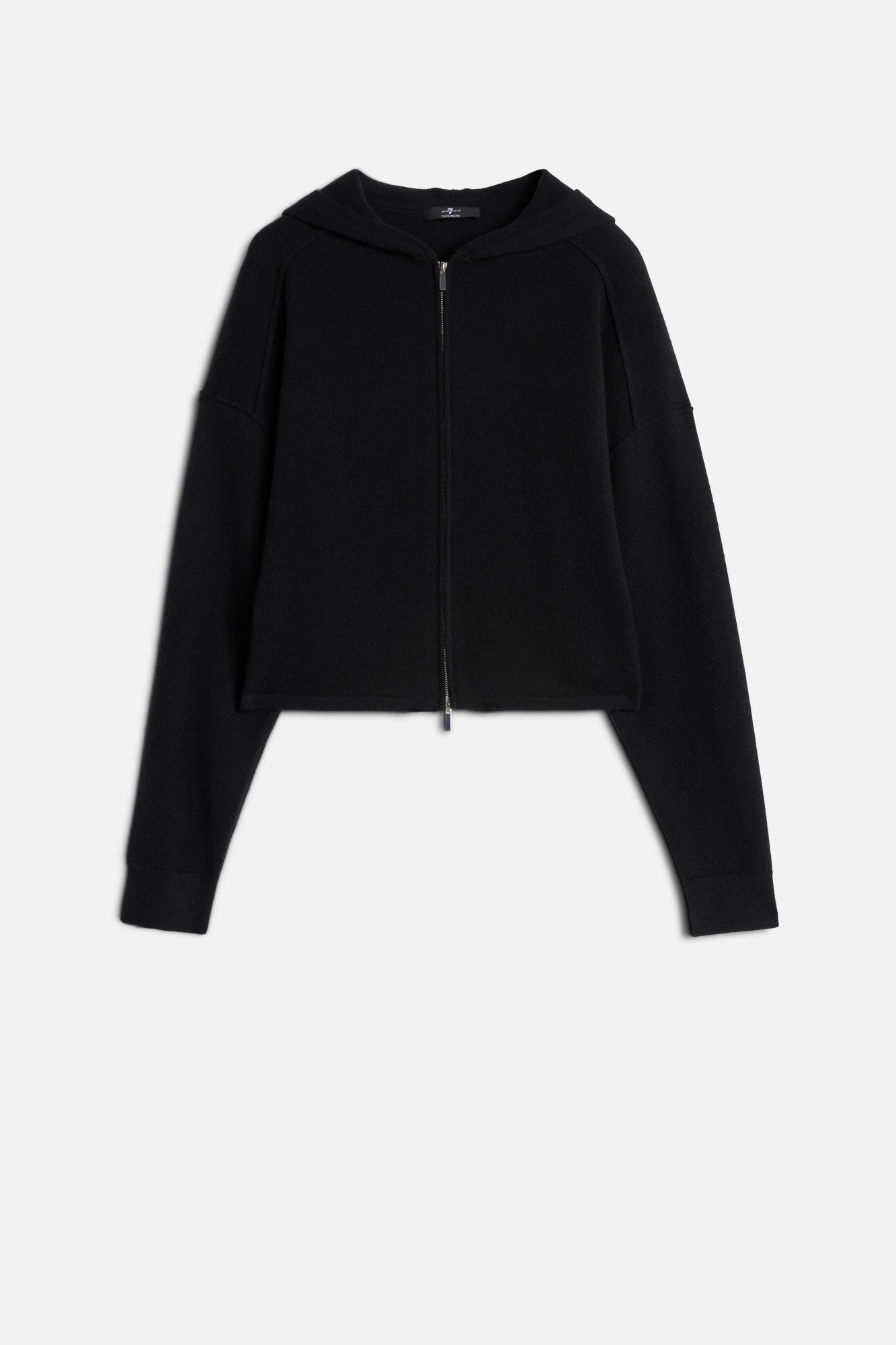 7-for-all-mankind-cashmere-zipper-hoodie-coal-damen-100-kaschmir image 1