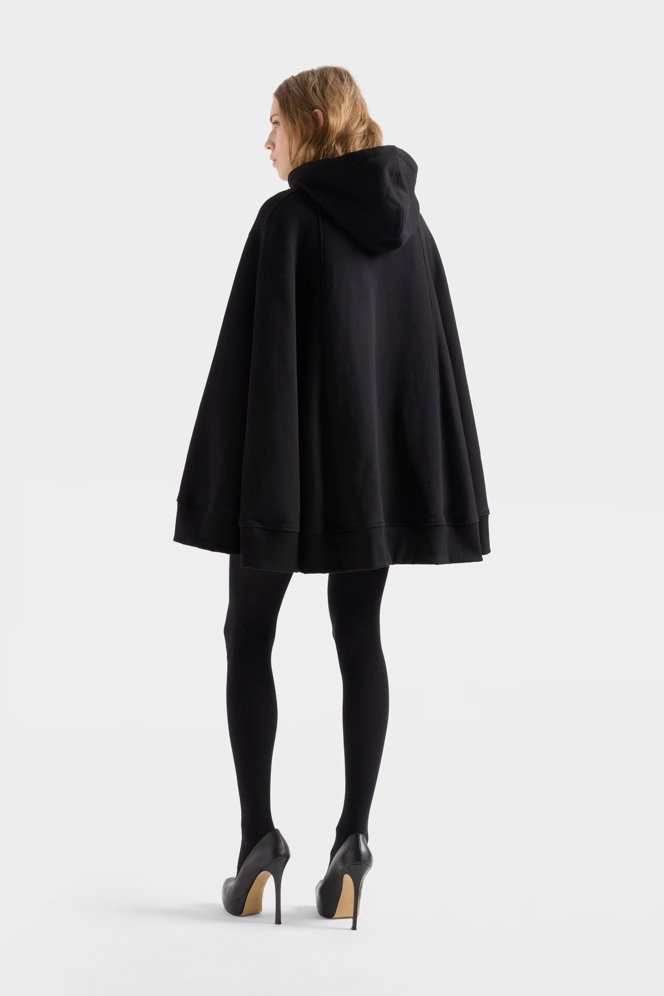 7-for-all-mankind-oversize-zip-hoodie-kapuzenjacke-in-black image 5