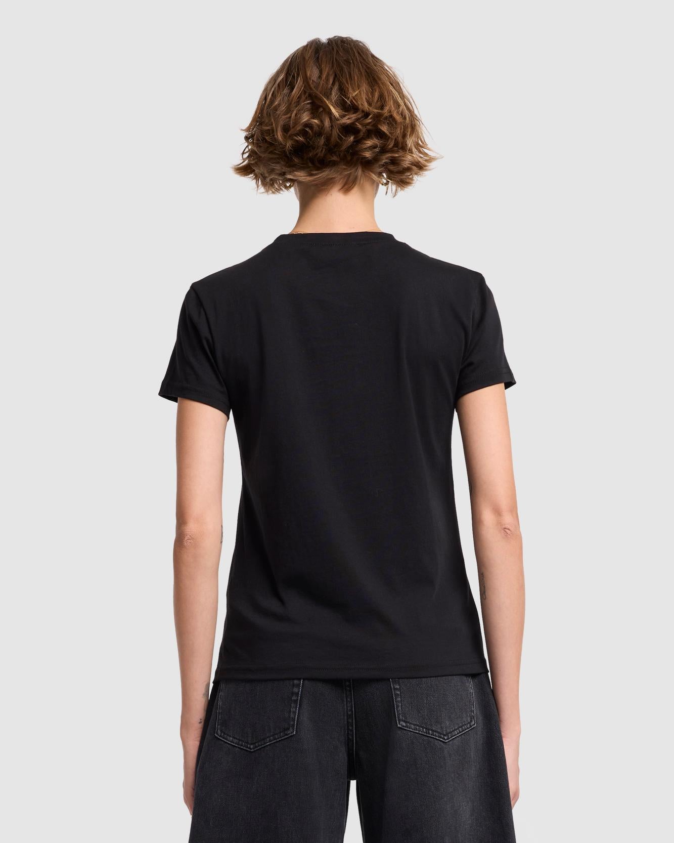 7-for-all-mankind-basic-tee-black-damen-t-shirt image 4