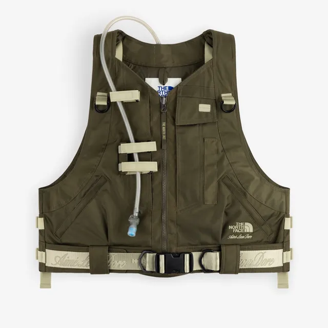 aim-leon-dore-x-the-north-face-ballistic-tech-weste-olive image 1