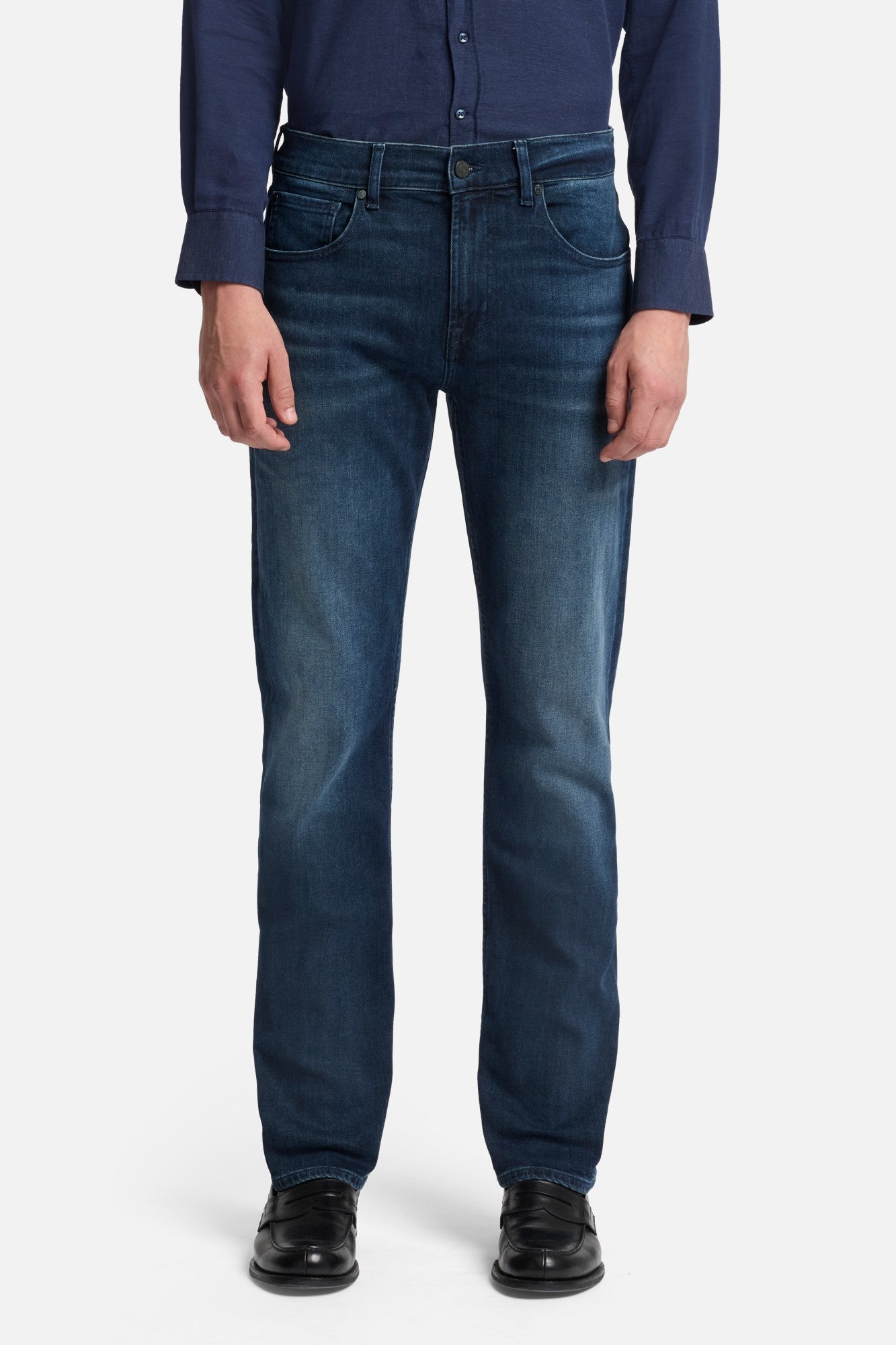 7-for-all-mankind-luxe-performance-straight-jeans-herren-dark-blue image 3