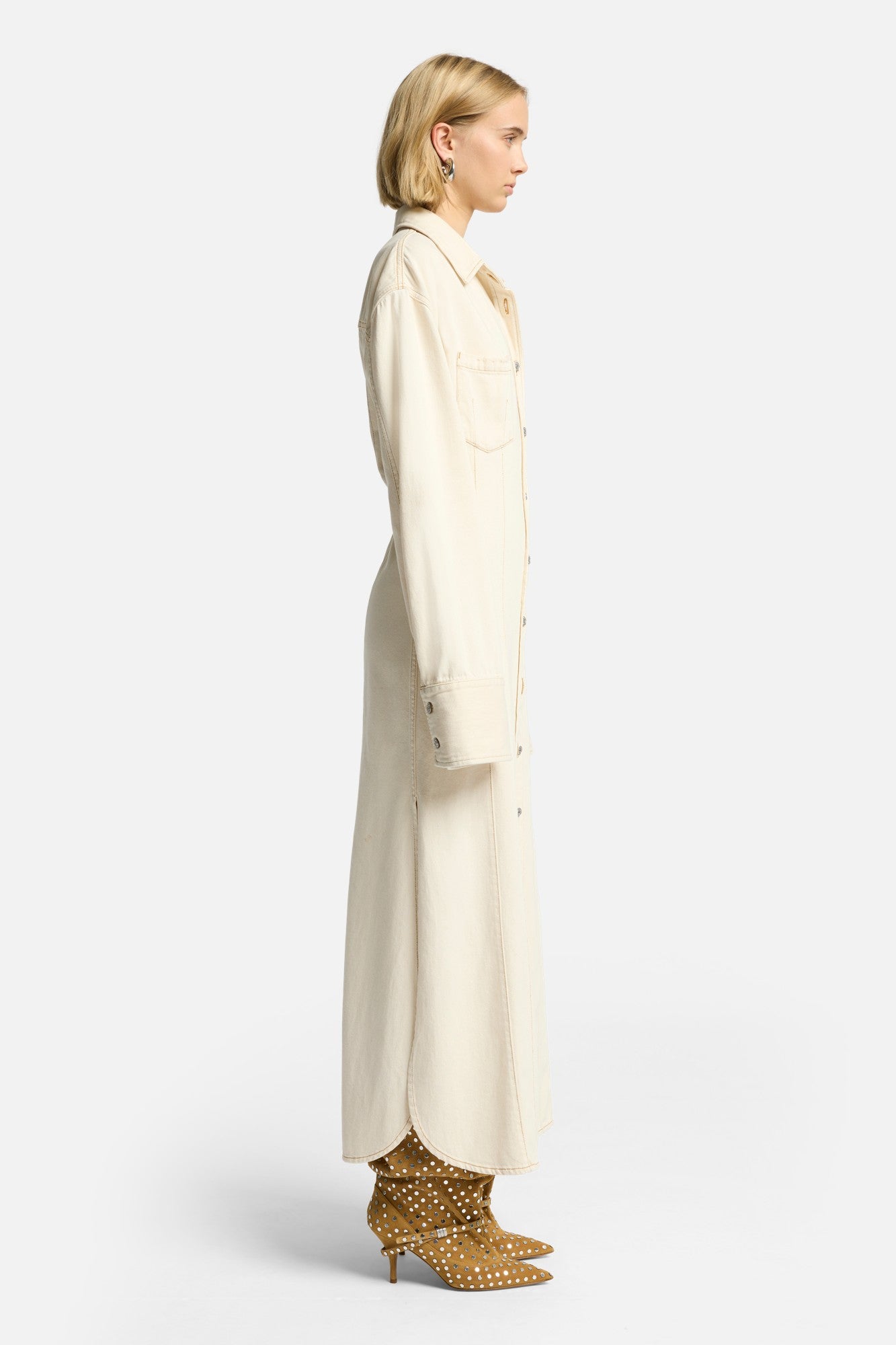 7-for-all-mankind-denim-maxi-shirtdress-solitary-star-damenkleid image 6