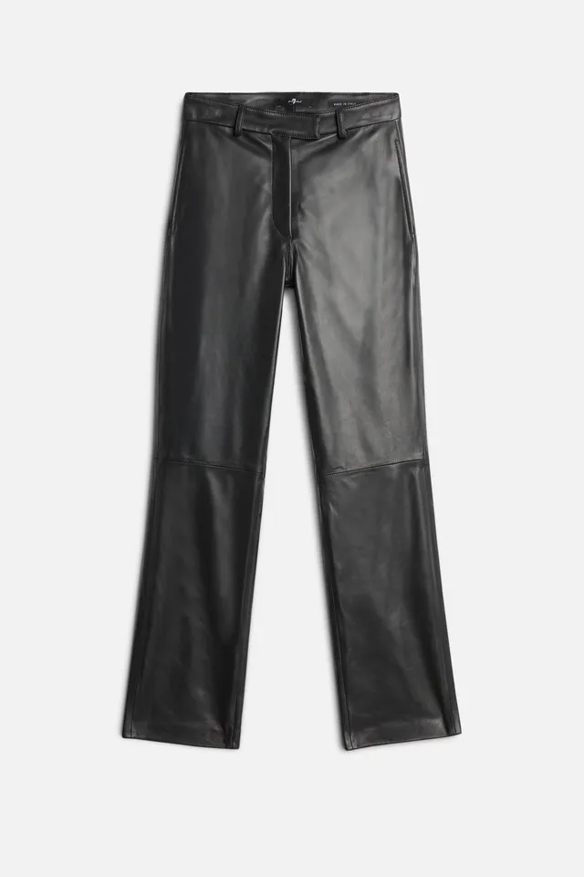 7-for-all-mankind-stovepipe-lederhose-black-high-waist image 1