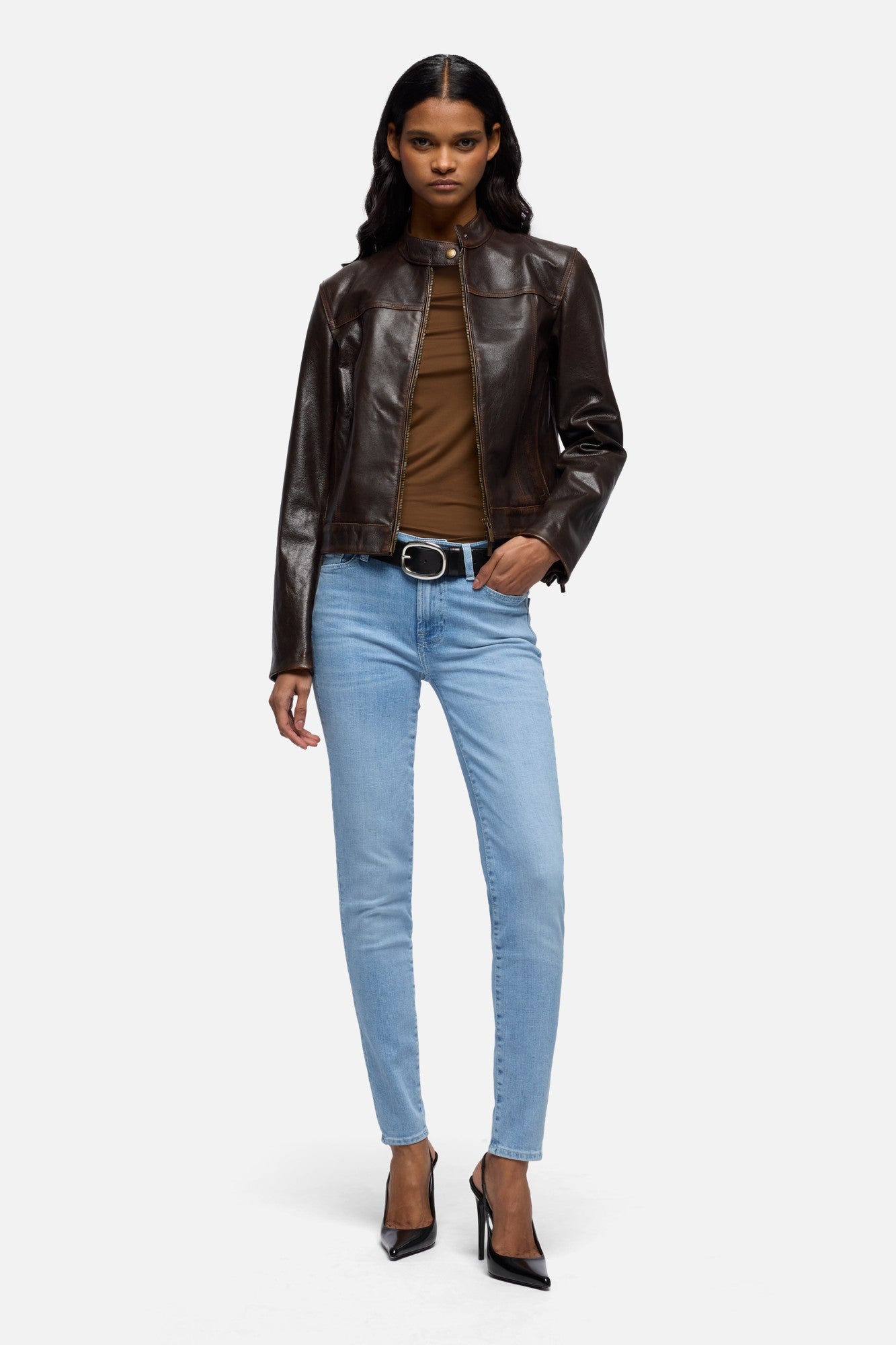 7-for-all-mankind-high-waist-skinny-jeans-indigo-bloom-damen image 2