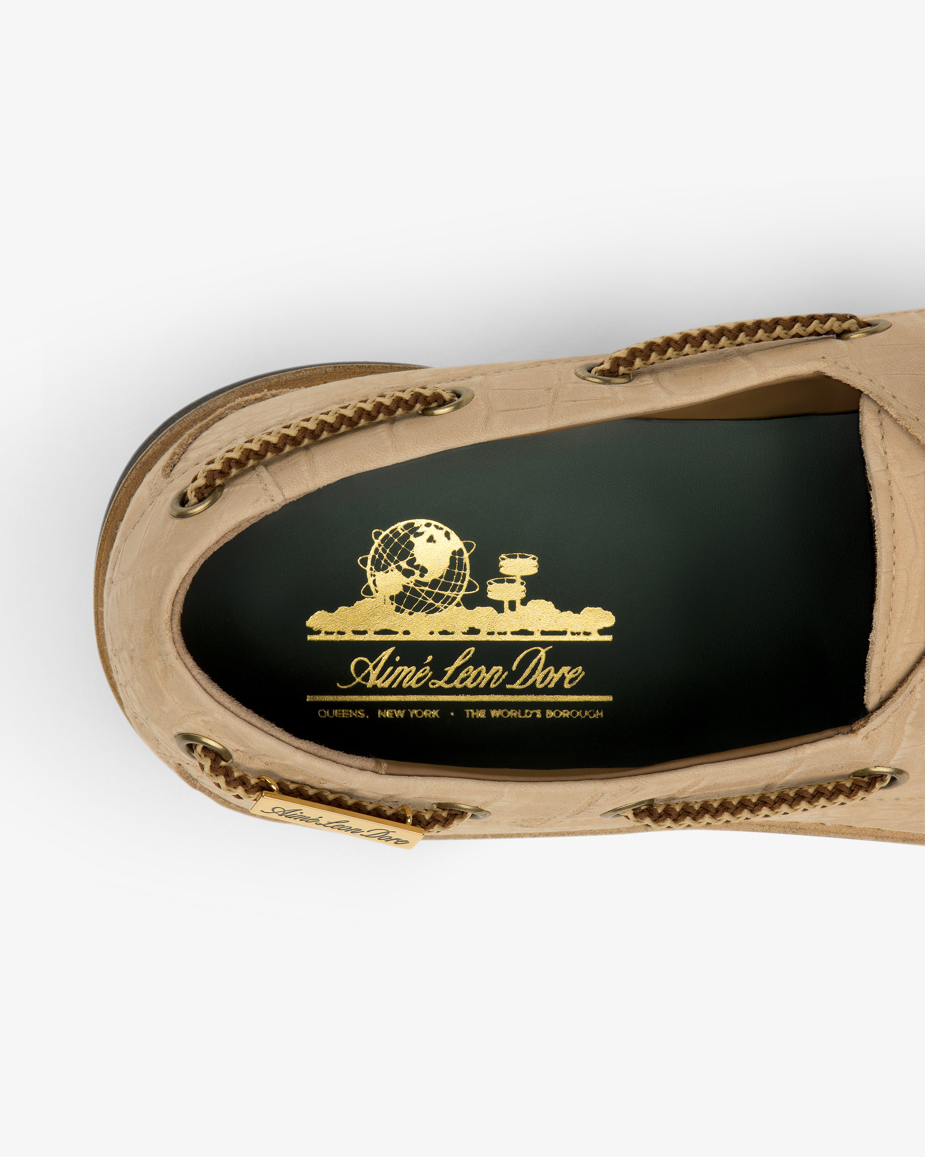 aim-leon-dore-p-pia-boat-shoe-tan-bootsschuh image 7