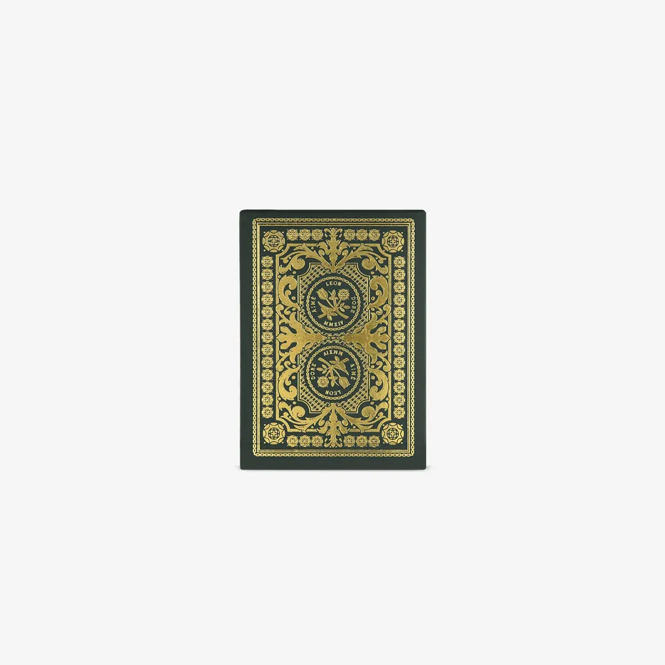 aim-leon-dore-mulberry-playing-cards-spielkarten-mit-goldfolie-box image 1
