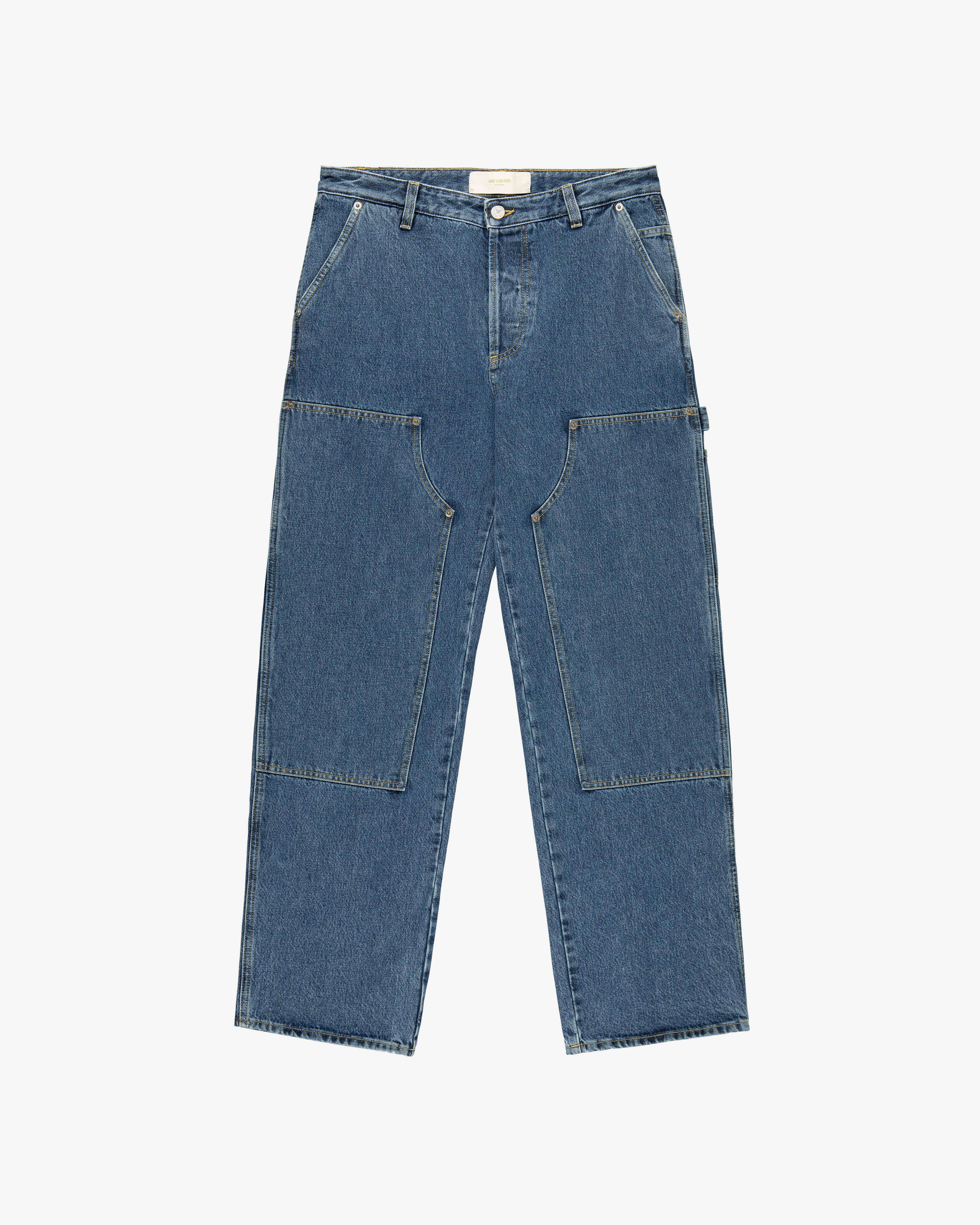 aim-leon-dore-denim-carpenter-pant-indigo image 2