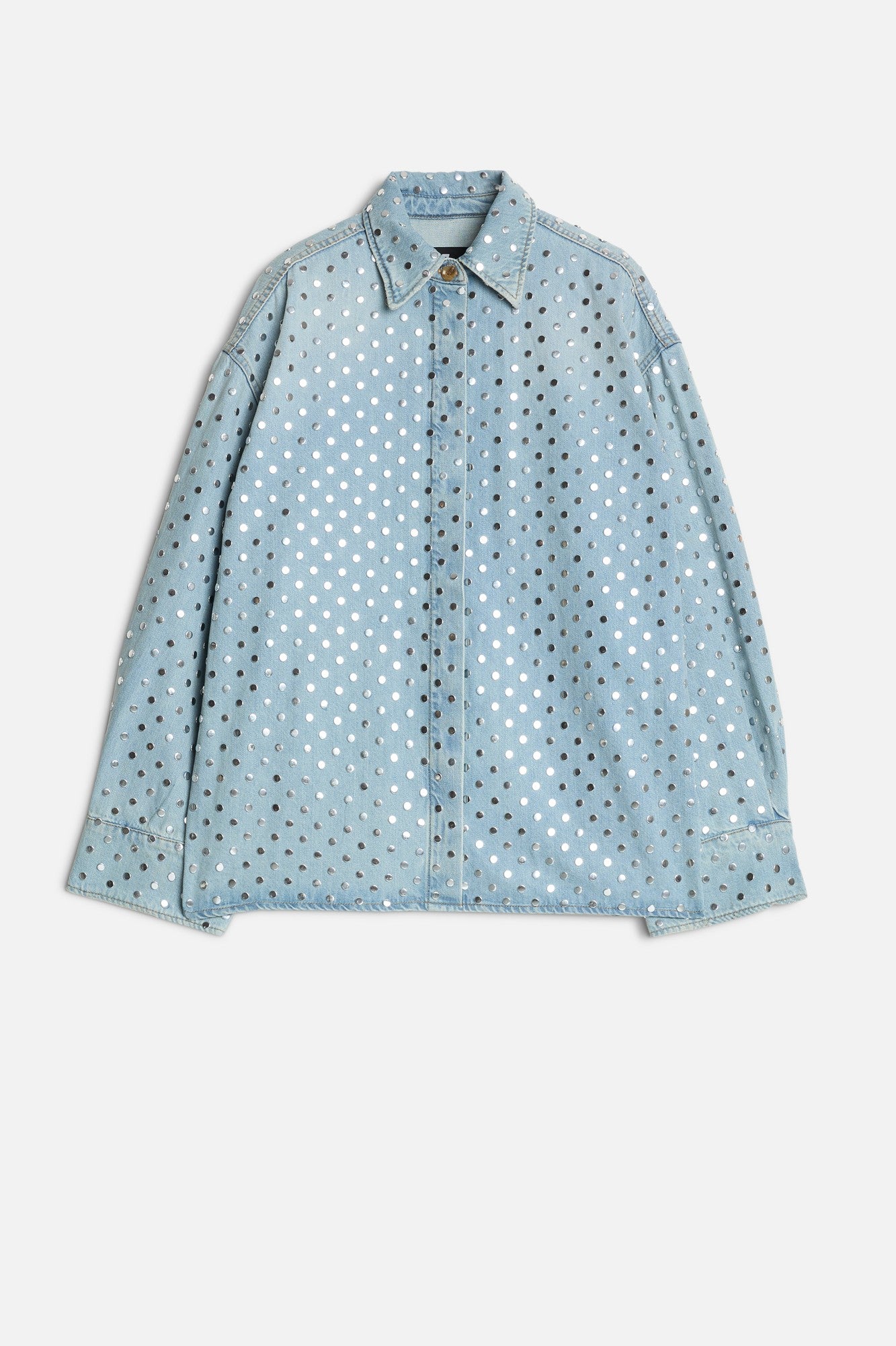 7-for-all-mankind-studded-denim-overshirt-bleach-damen image 1