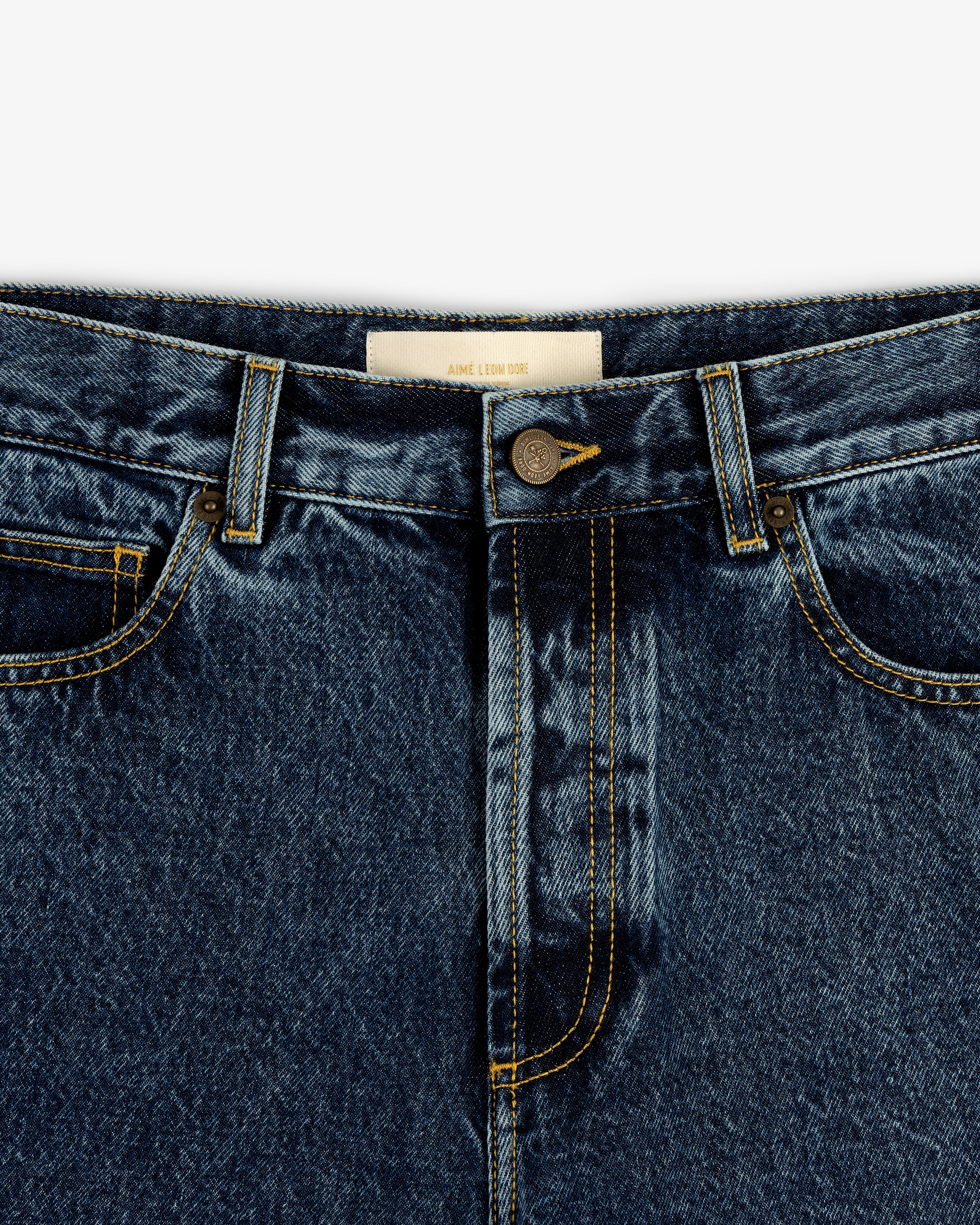 aim-leon-dore-ald-straight-fit-denim-herren-jeans-mid-wash image 6