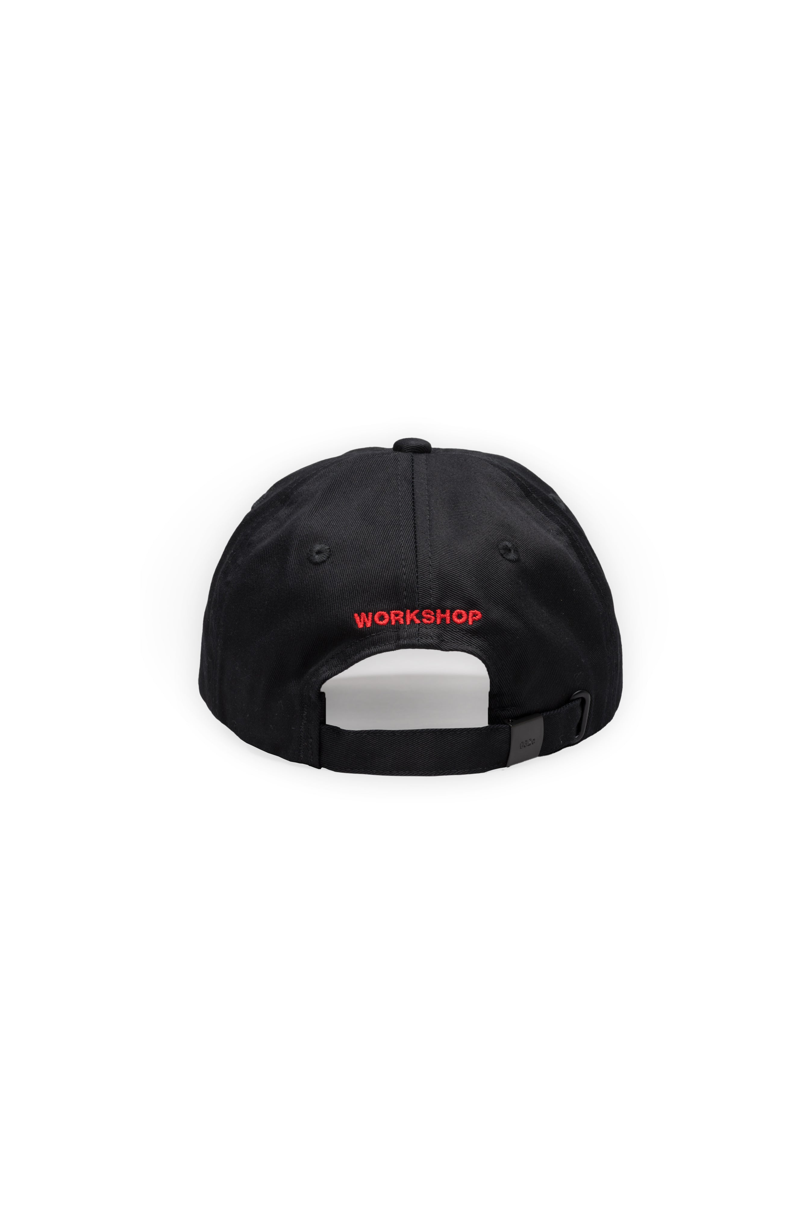 032c-classics-cap-schwarze-cap-mit-gesticktem-logo image 2