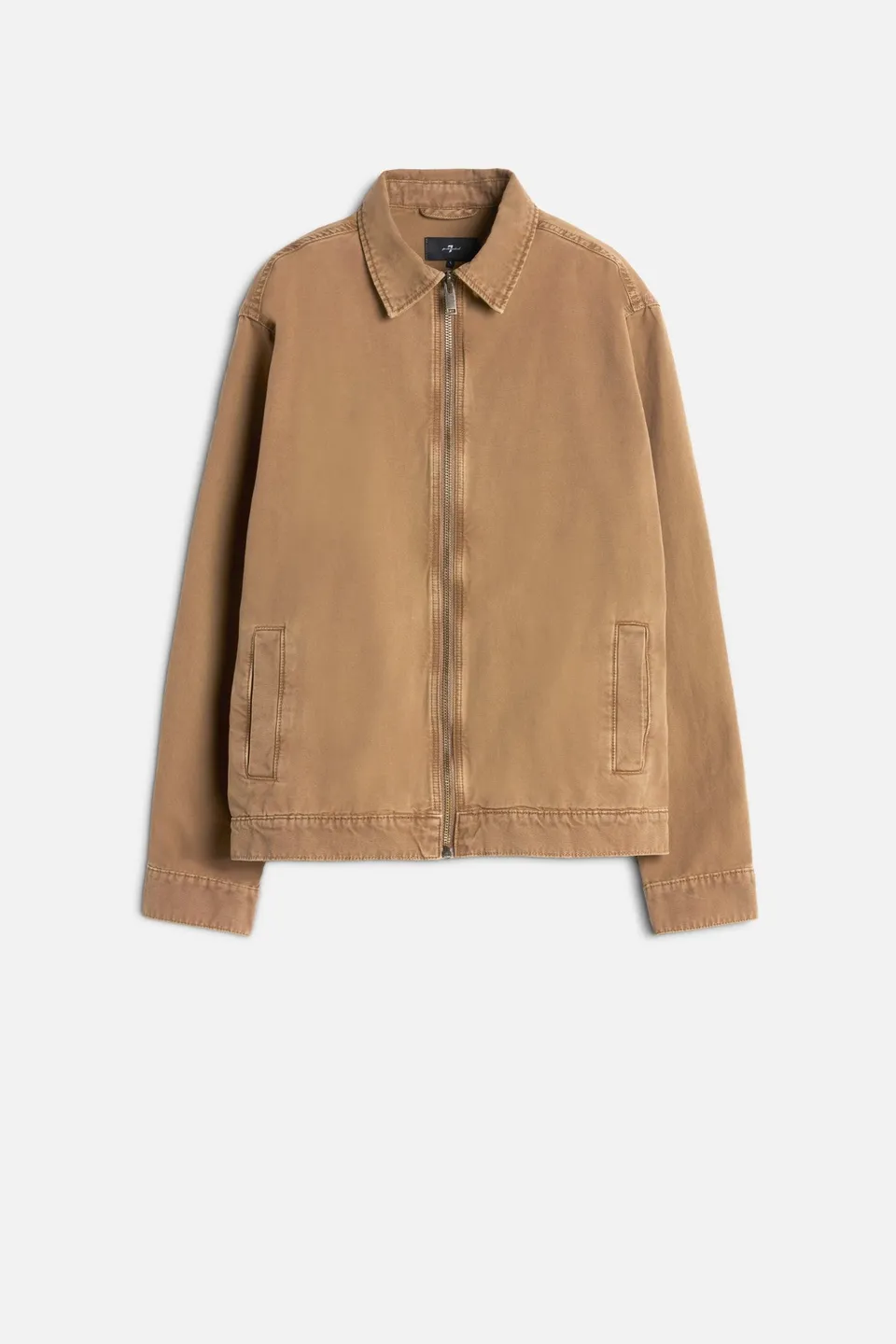 7-for-all-mankind-canvas-harrington-jacket-khaki-herren-blouson image 1