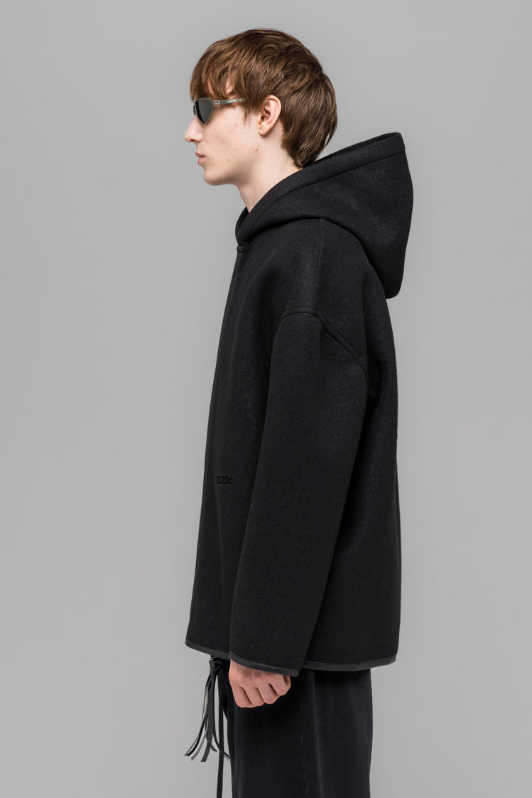 032c-neoprene-zip-up-hooded-jacket-kapuzenjacke image 3