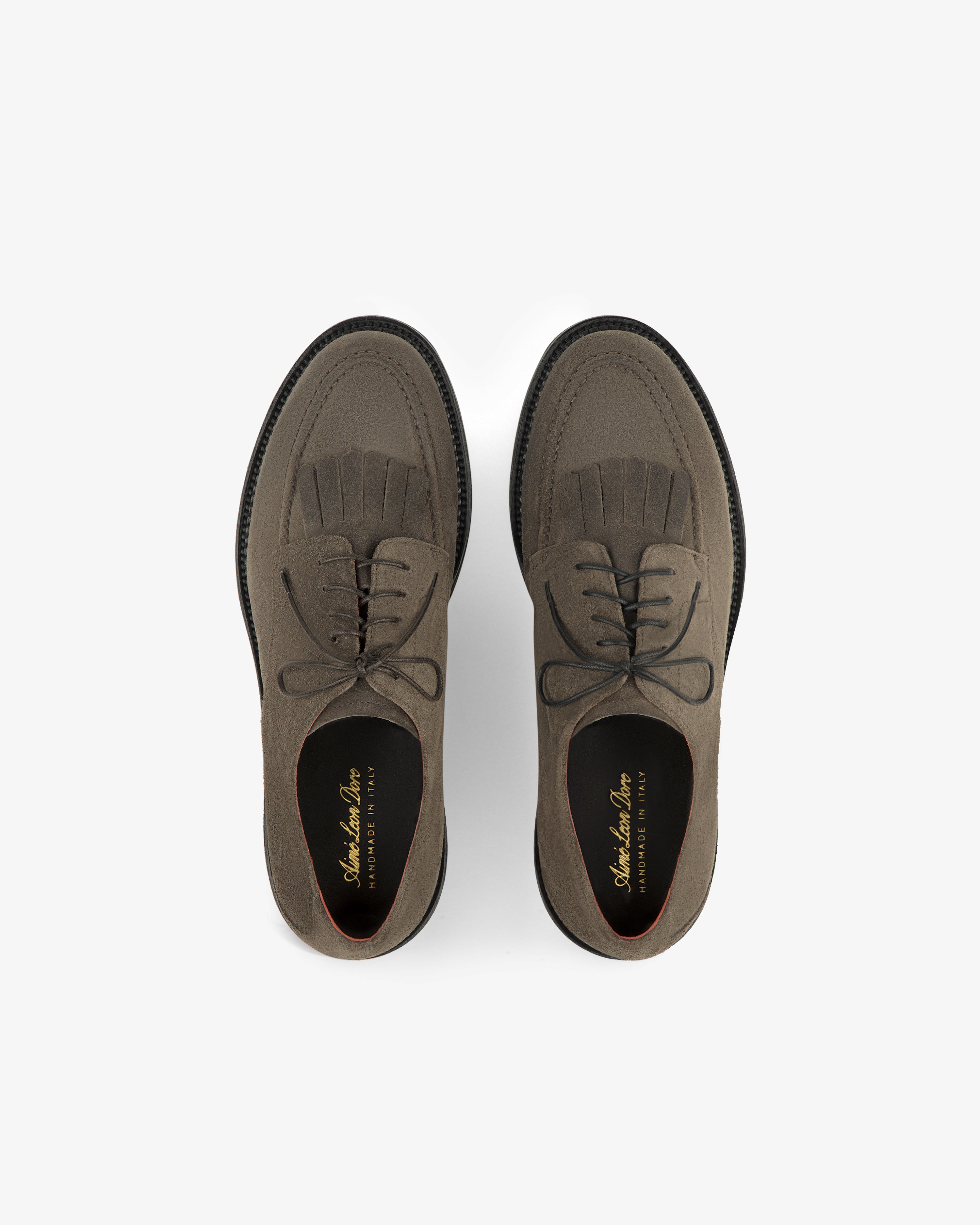 aim-leon-dore-suede-lug-sole-derby-braun image 6