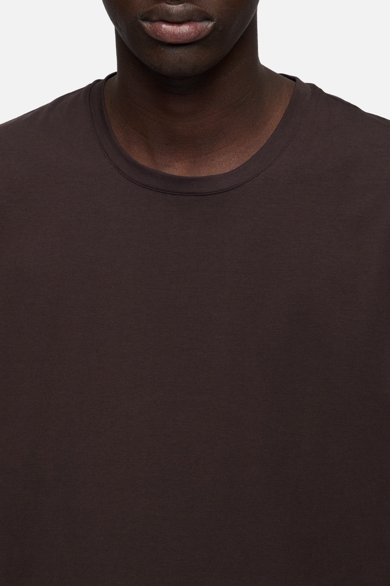 7-for-all-mankind-tee-luxe-performance-t-shirt-espresso-braun-herren image 4