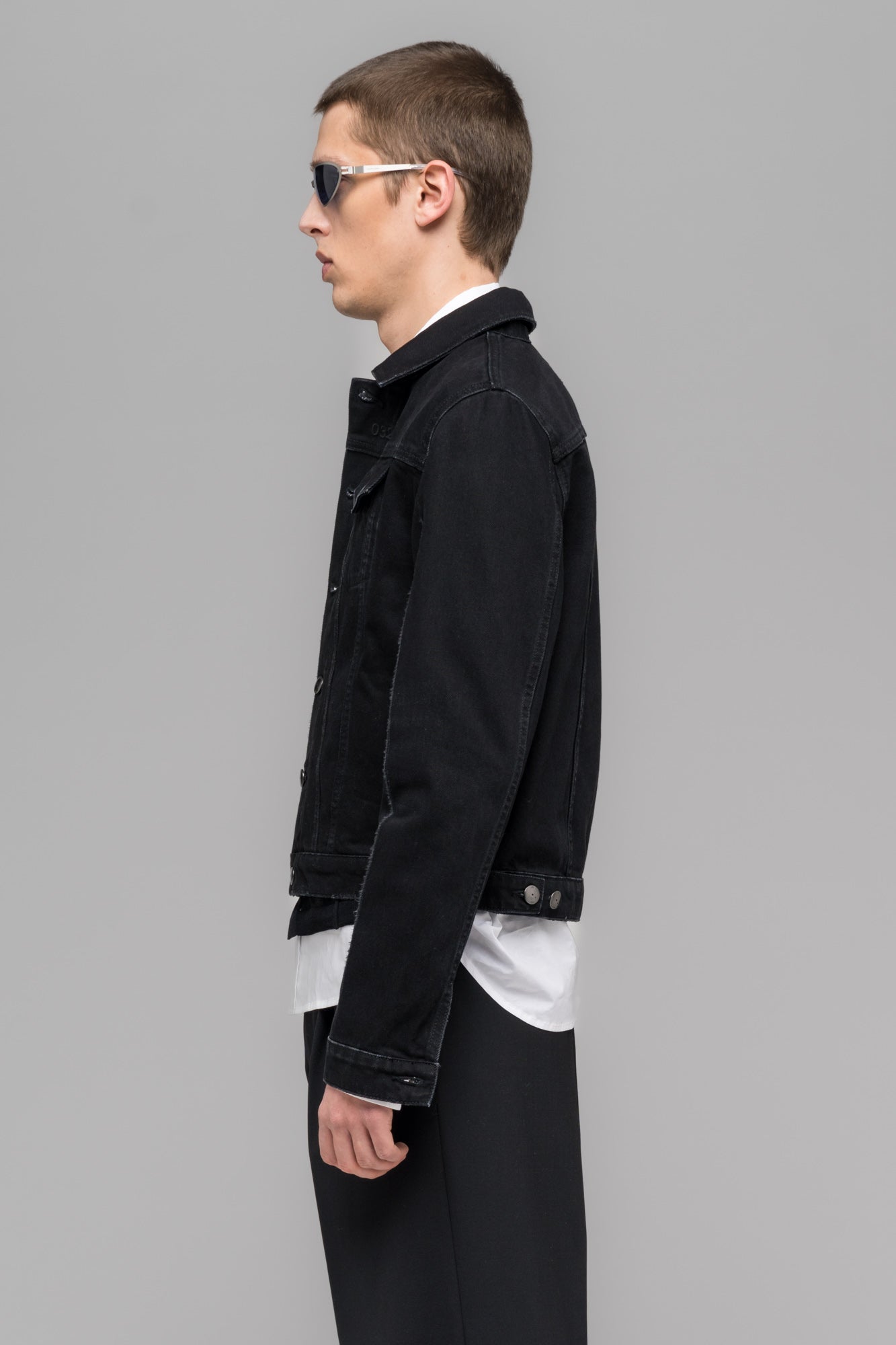 032c-boxy-denim-jacket-washed-black-fw25 image 4