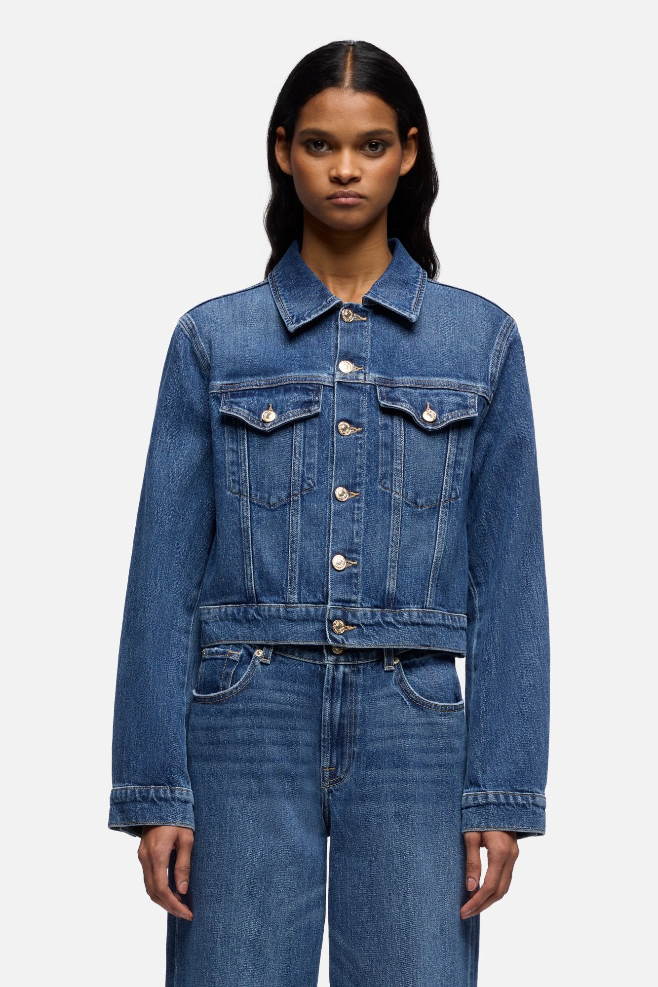 7-for-all-mankind-darted-shrunken-jacket-damen-jeansjacke-comfort-seaside image 3