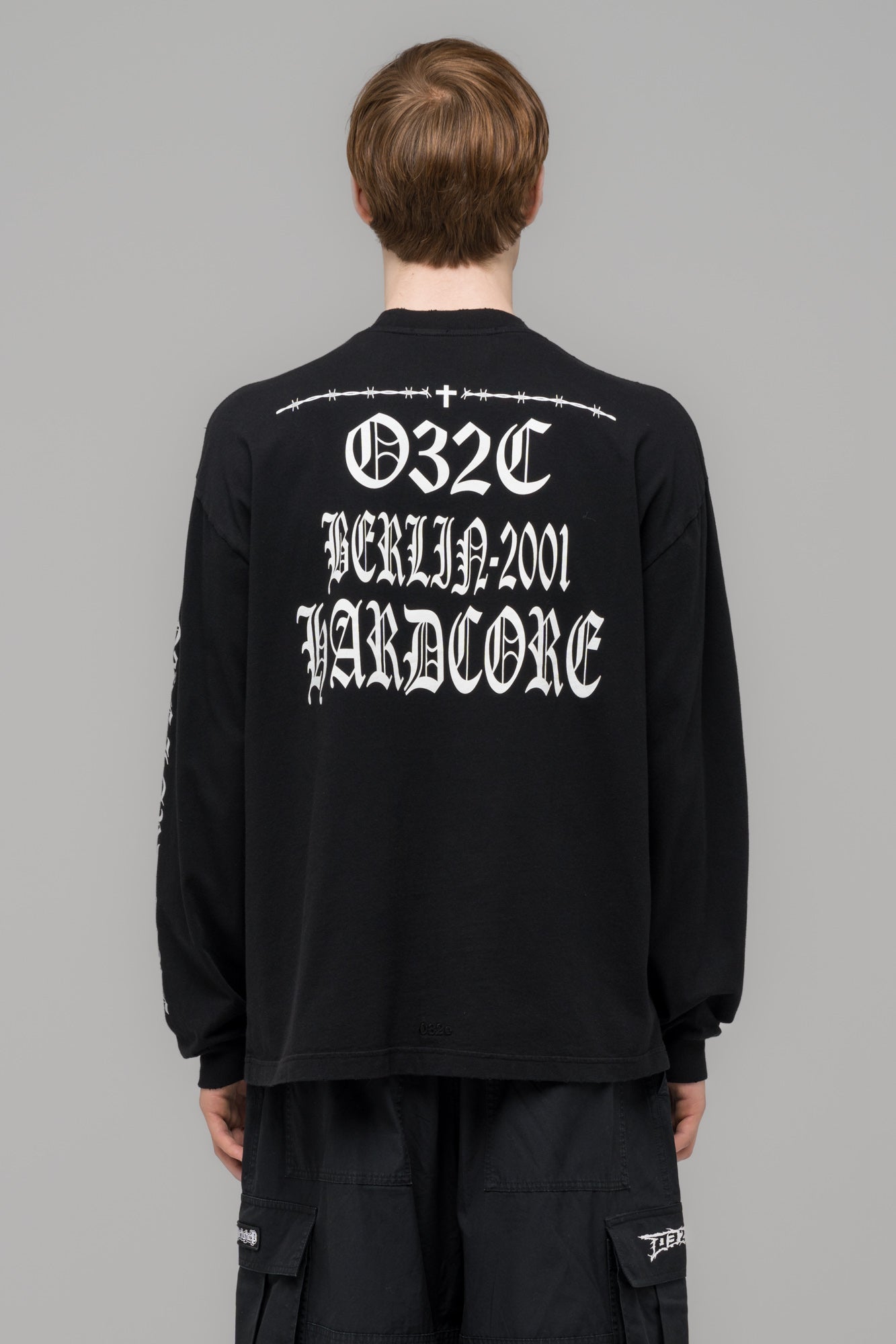 032c-hardcore-since-2001-longsleeve-print-schwarz image 6
