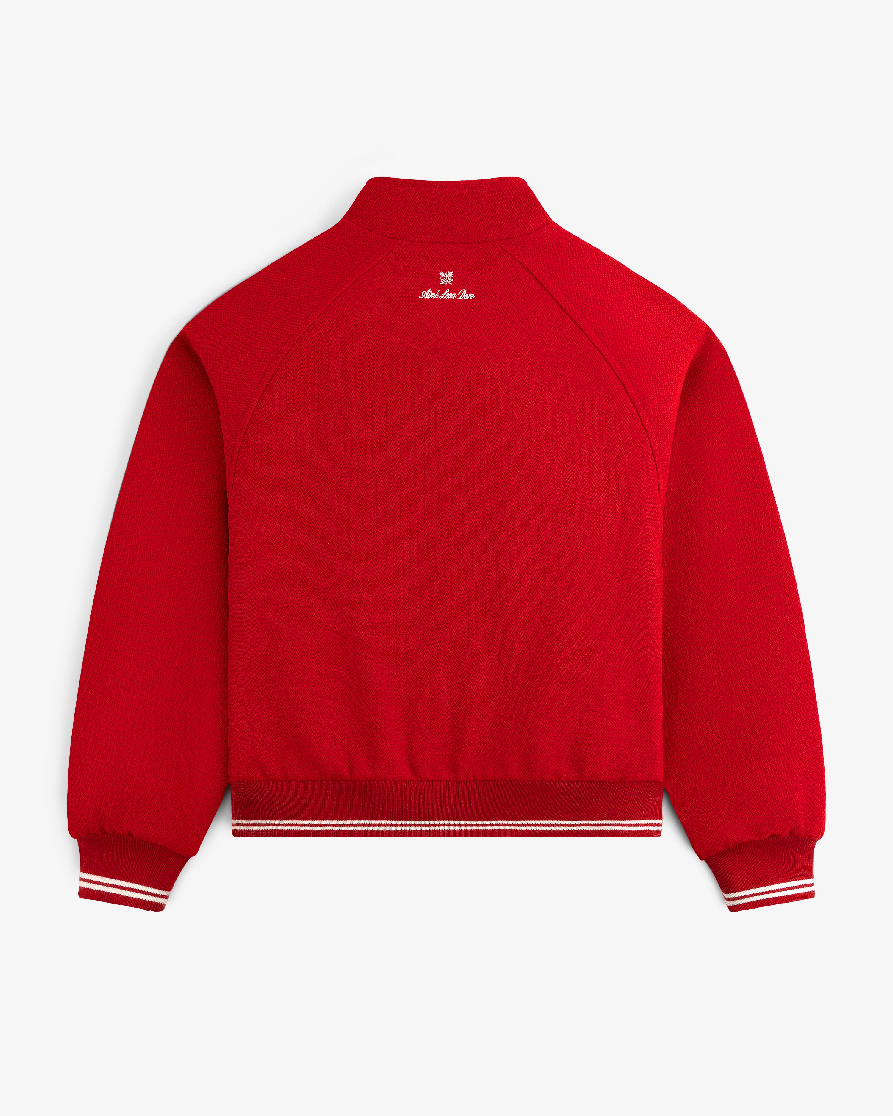 aim-leon-dore-ny-highlanders-wool-varsity-jacke-rot image 4
