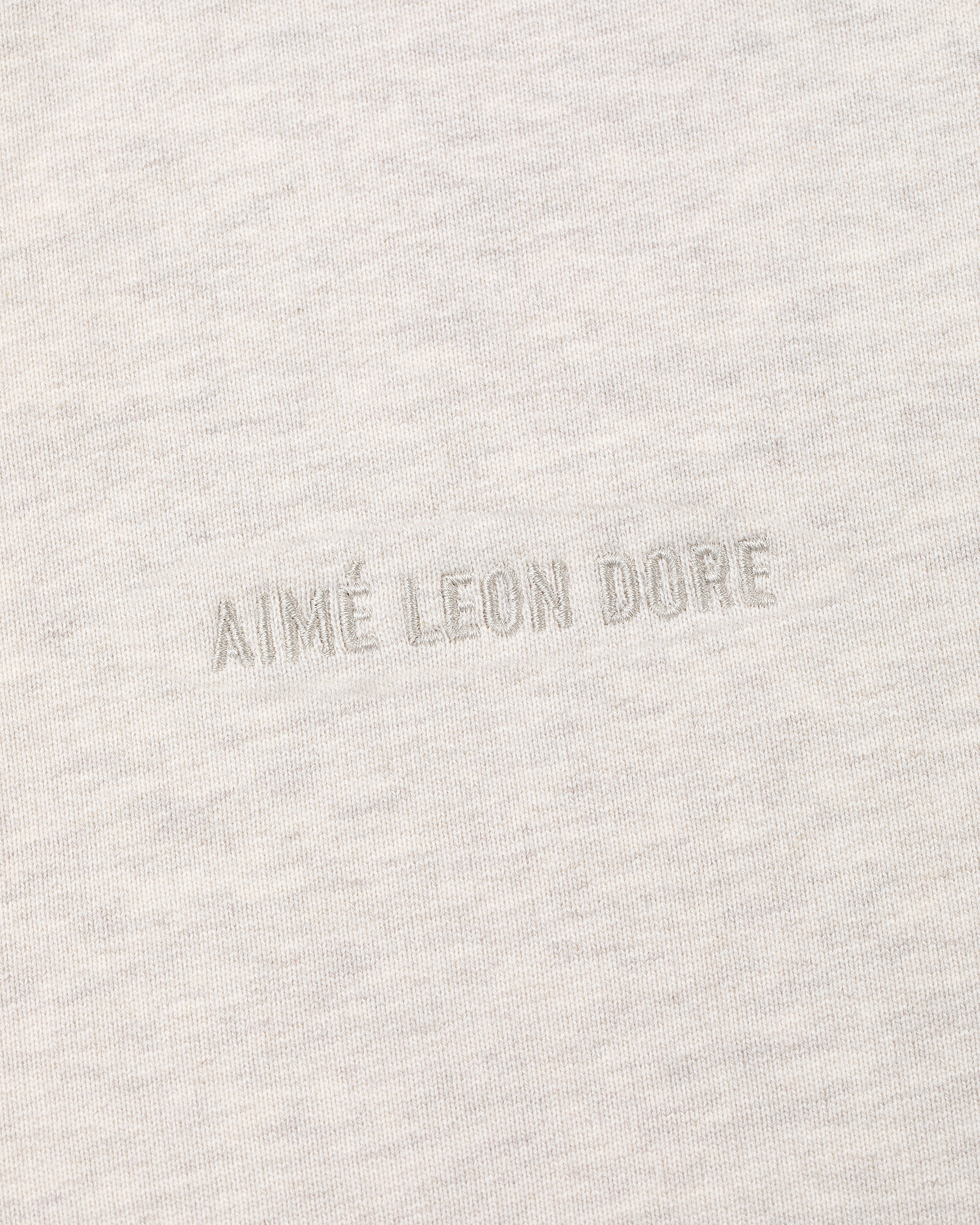 aim-leon-dore-tonal-logo-hoodie-oatmeal-aus-baumwolle image 5