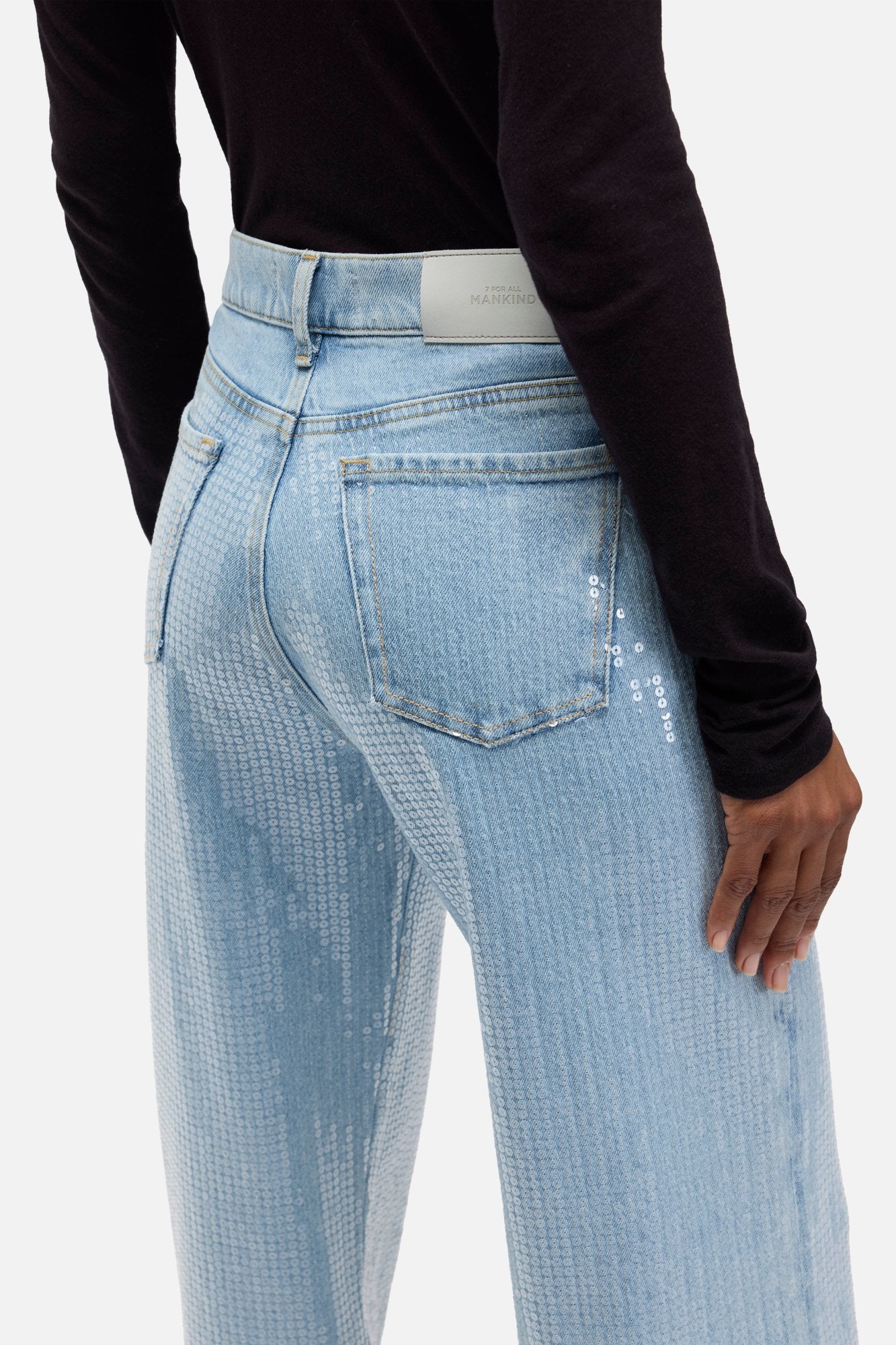 7-for-all-mankind-mankind-lotta-shimmer-high-rise-wide-leg-damenjeans-hell image 4