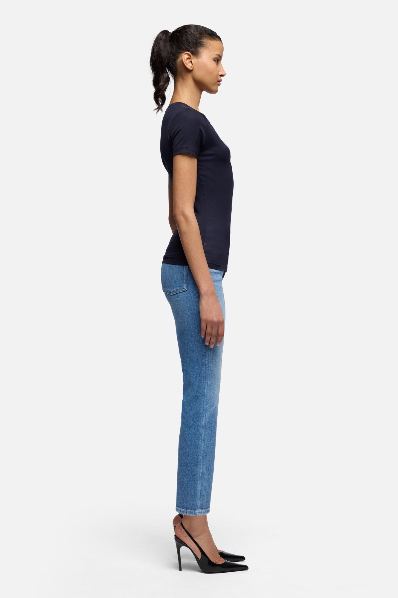 7-for-all-mankind-twisted-tee-lyocell-navy-damen-t-shirt image 6