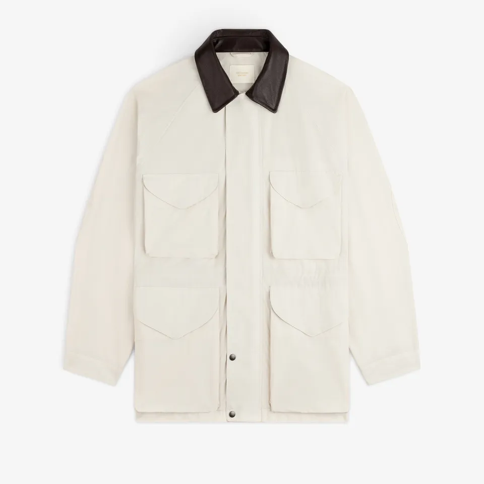 aim-leon-dore-lightweight-barn-jacket-creme image 1