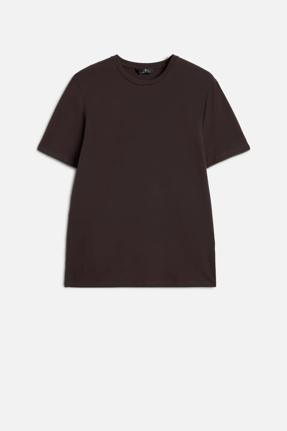 7-for-all-mankind-tee-luxe-performance-t-shirt-espresso-braun-herren image 1