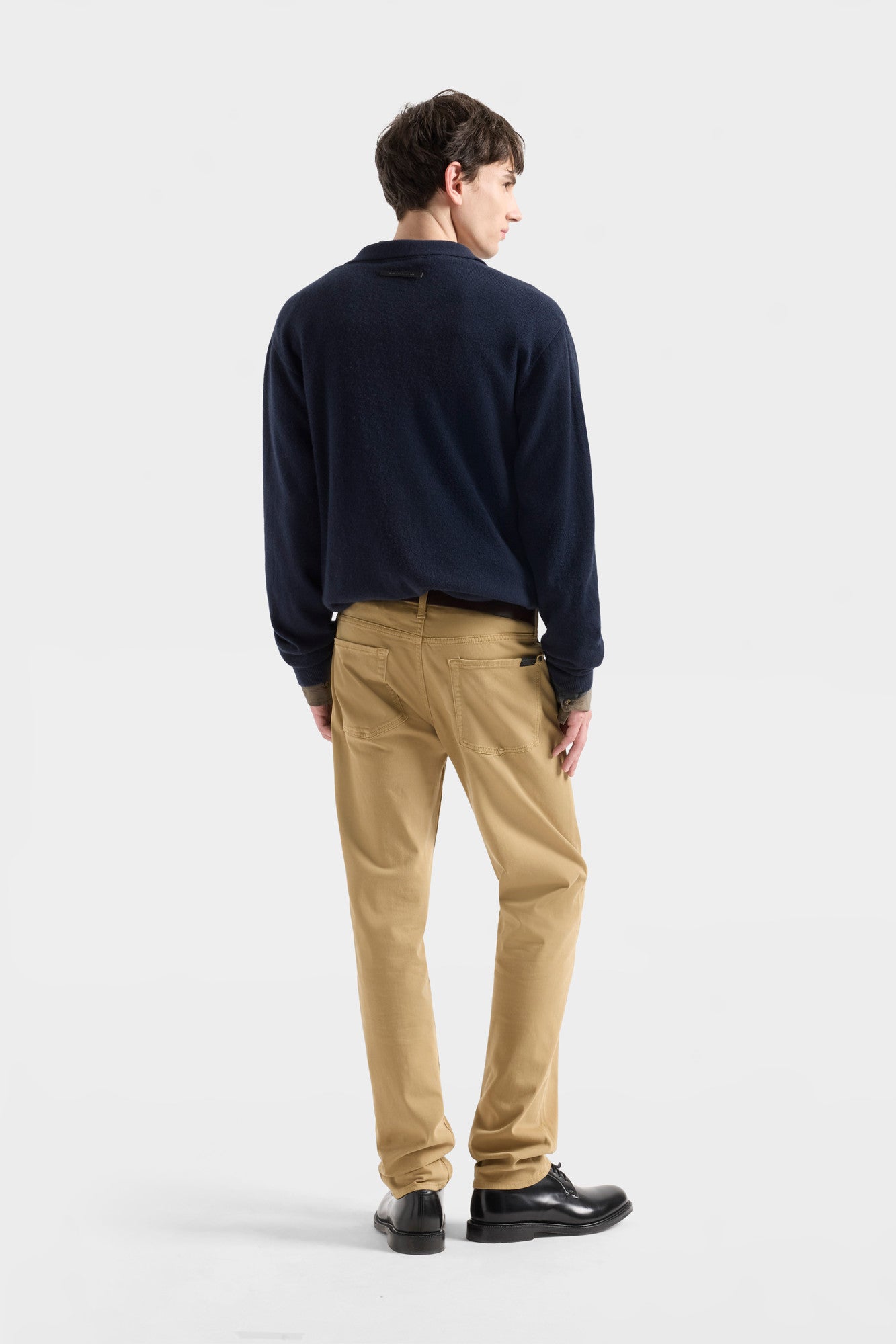 7-for-all-mankind-button-polo-strick-cardigan-cashmere-midnight-herren image 5
