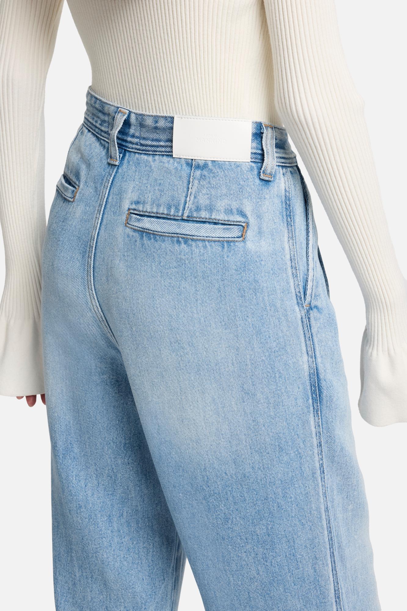 7-for-all-mankind-denim-lustre-pleated-trouser-abyss-damen image 4