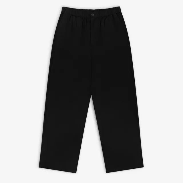 aim-leon-dore-relaxed-cotton-trouser-schwarz image 1
