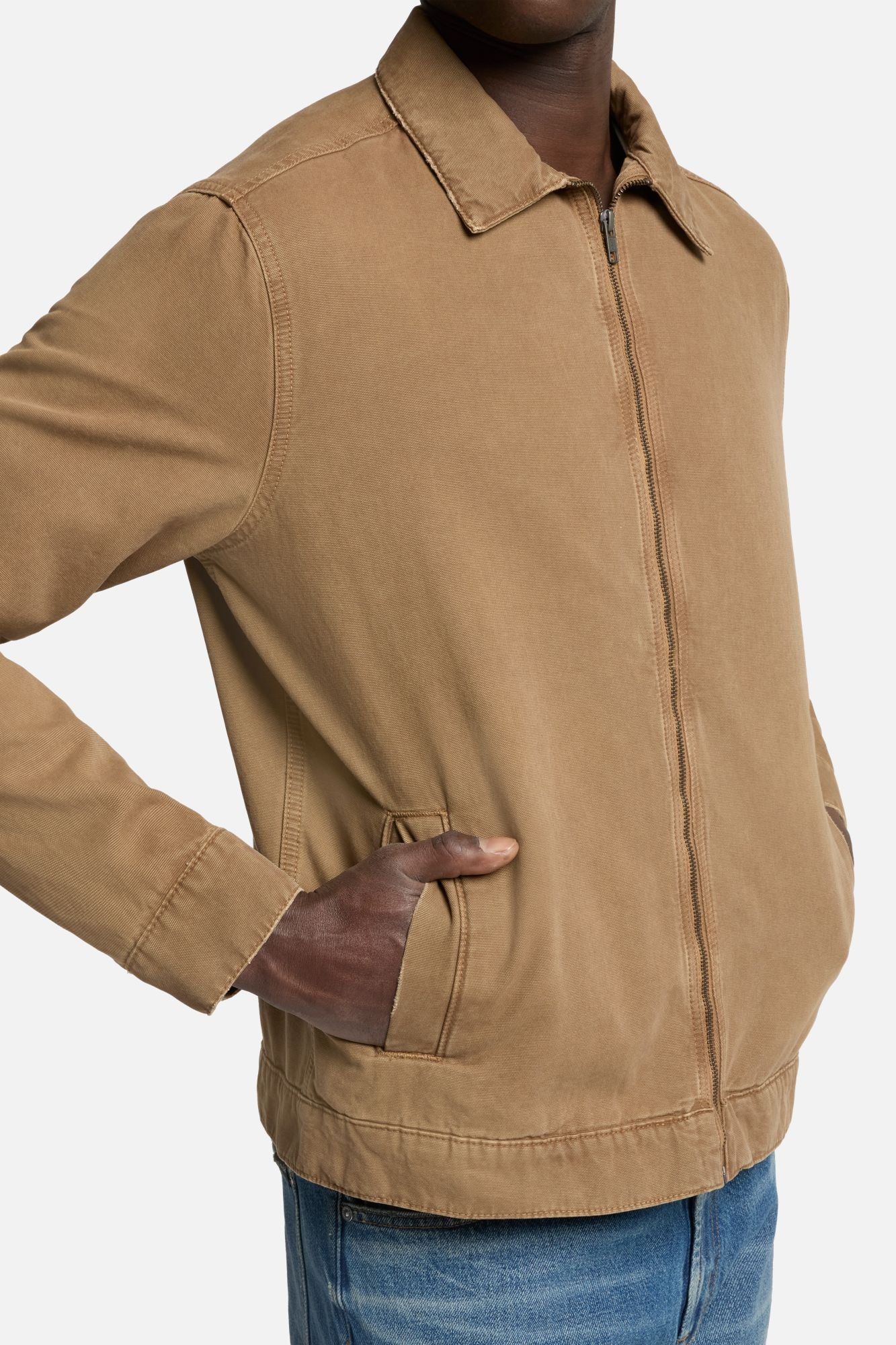 7-for-all-mankind-canvas-harrington-jacket-khaki-herren-blouson image 8