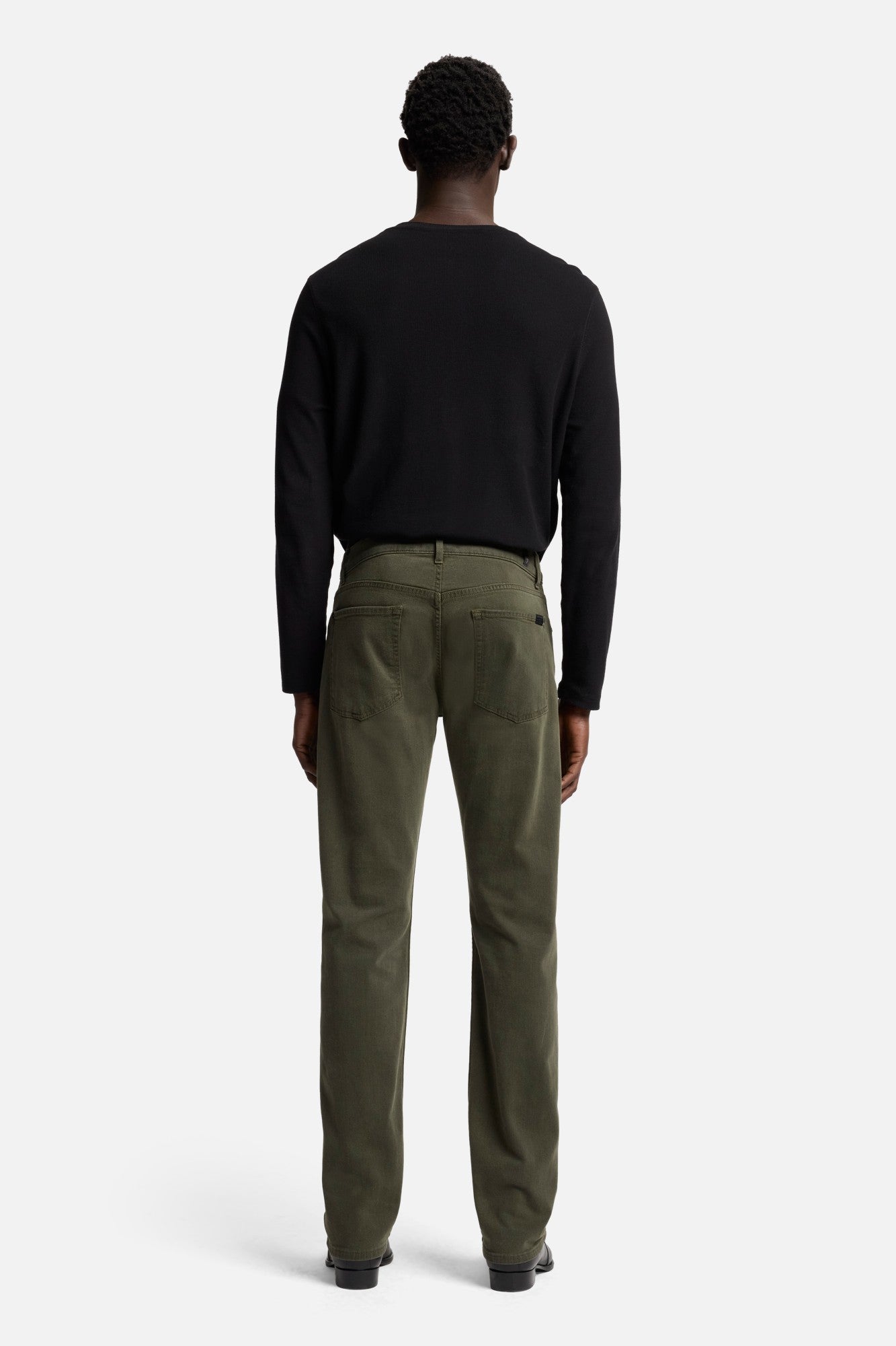 7-for-all-mankind-left-hand-the-straight-jeans-dark-olive-herren image 5