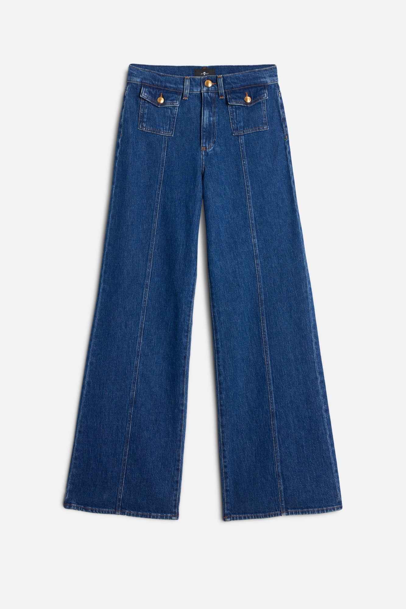 7-for-all-mankind-mankind-lotta-artifact-wide-leg-jeans image 1