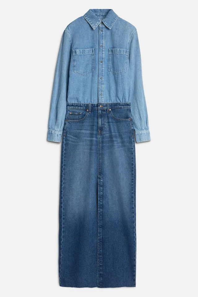 7-for-all-mankind-maxi-dress-denimkleid-in-ipanema image 1