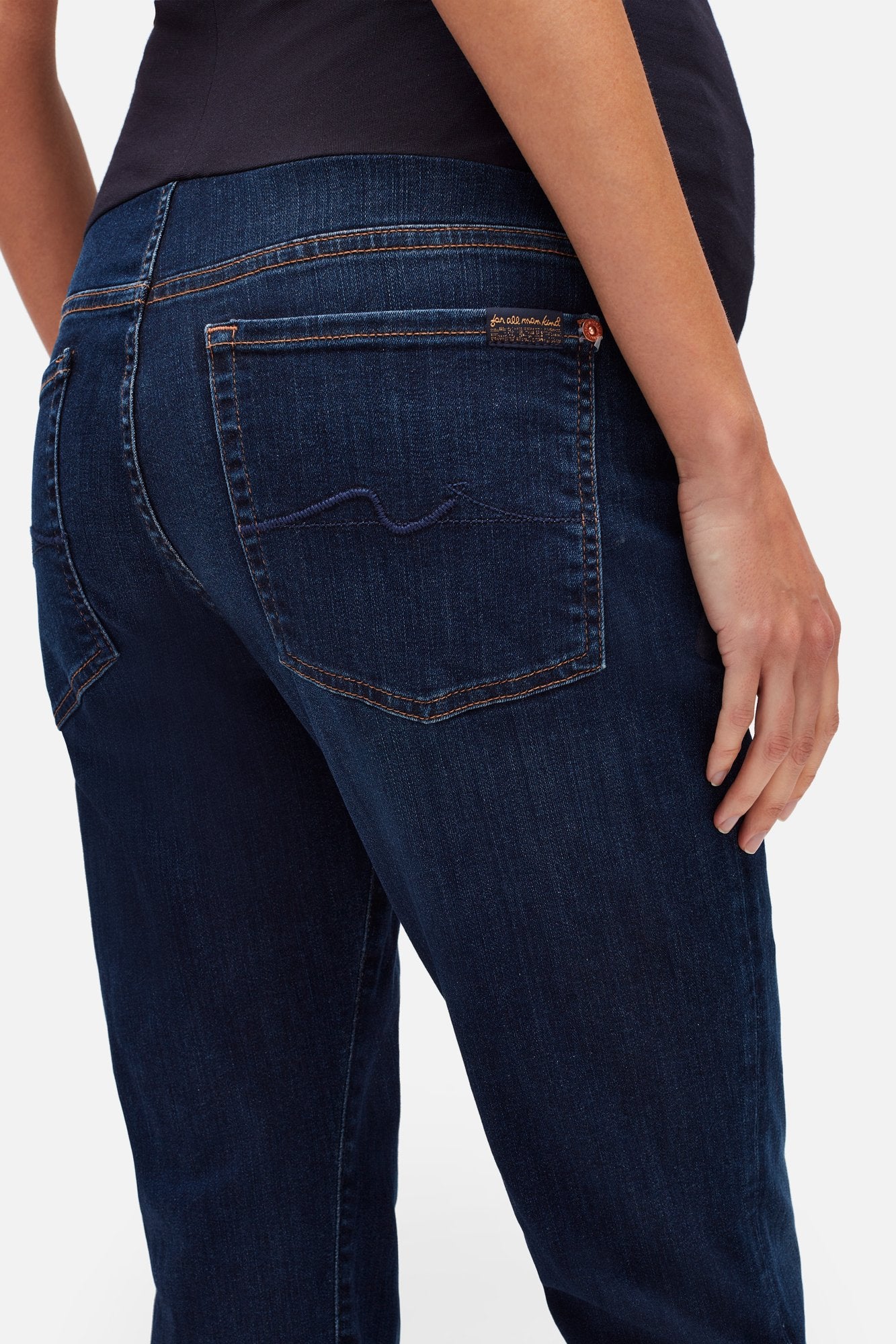7-for-all-mankind-straight-maternity-slim-illusion-luxe-starlight-umstandsjeans image 4