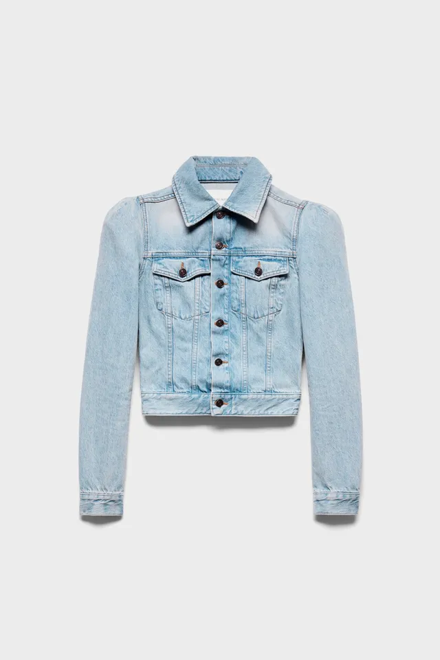 7-for-all-mankind-puff-sleeve-trucker-jacke-denim-chelsea image 1