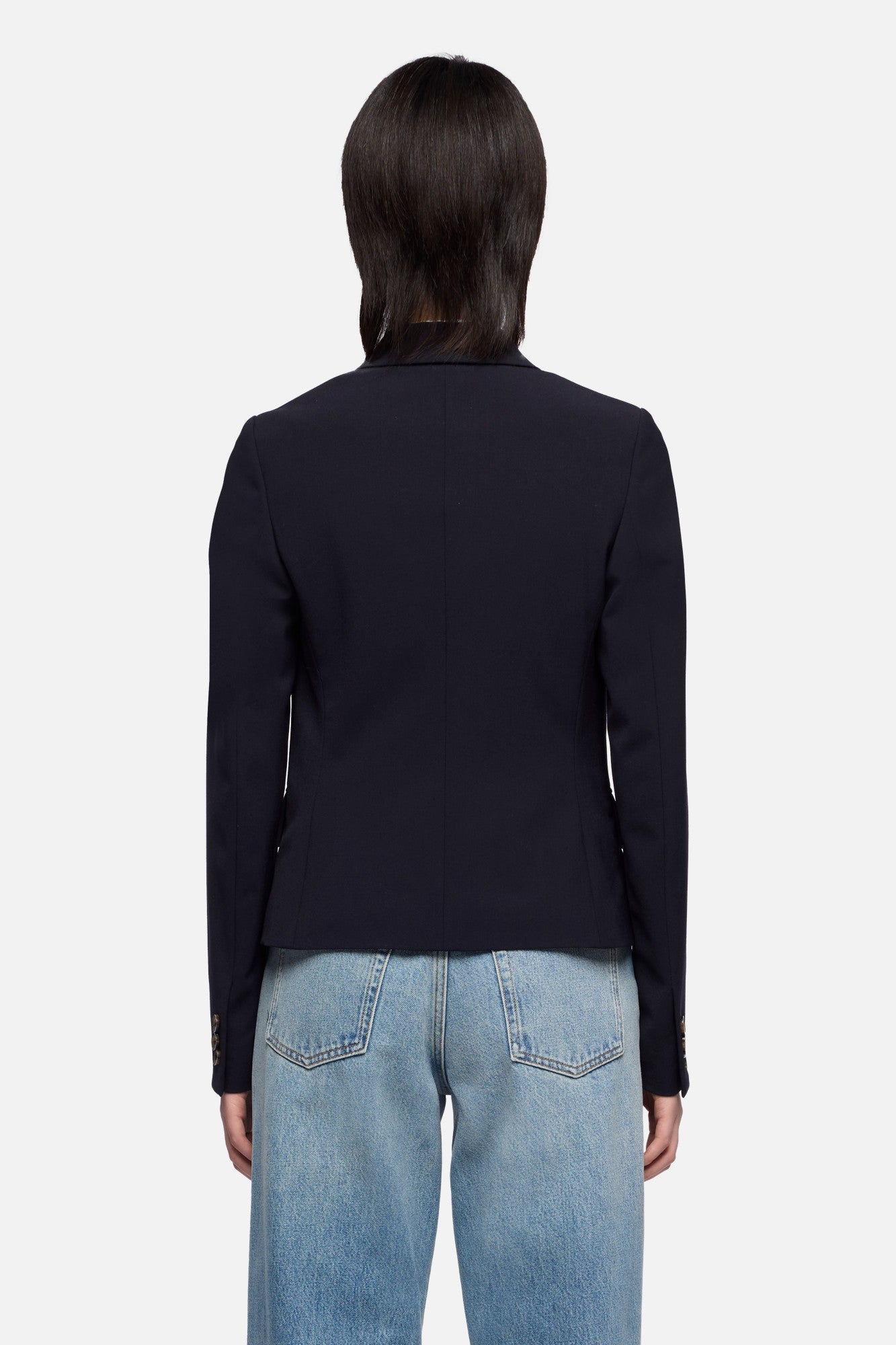 7-for-all-mankind-fitted-blazer-woll-blazer-dark-navy image 5