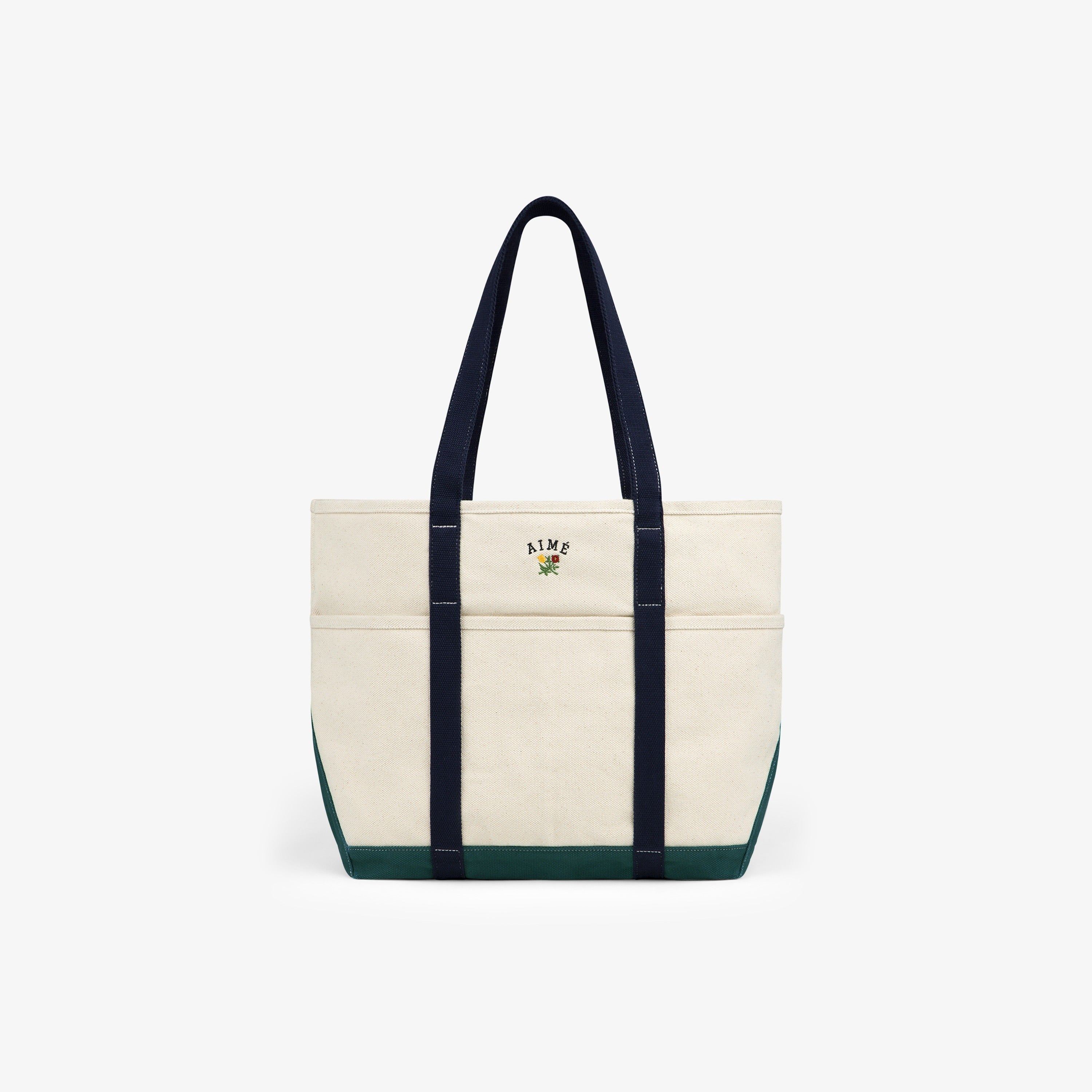 aim-leon-dore-large-crest-contrast-tote image 1
