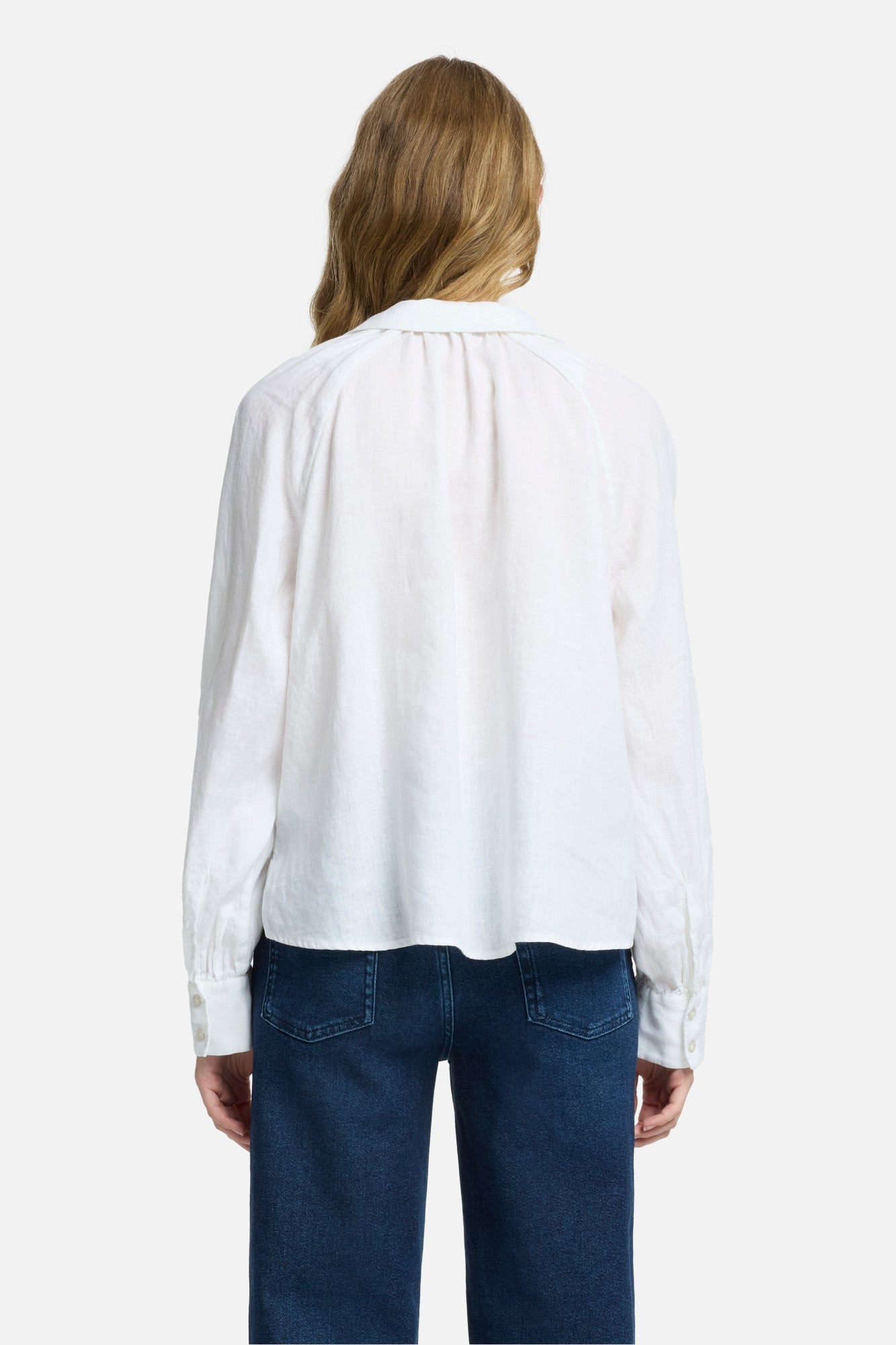7-for-all-mankind-tie-neck-linen-blouse-optical-white-damen-bluse image 5