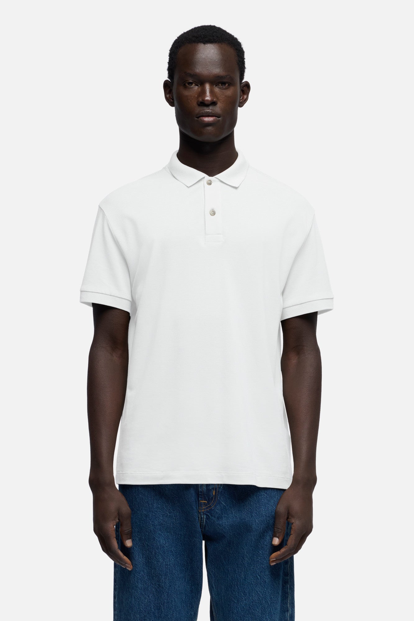 7-for-all-mankind-short-sleeve-polo-lyocell-white-herren-polo image 2
