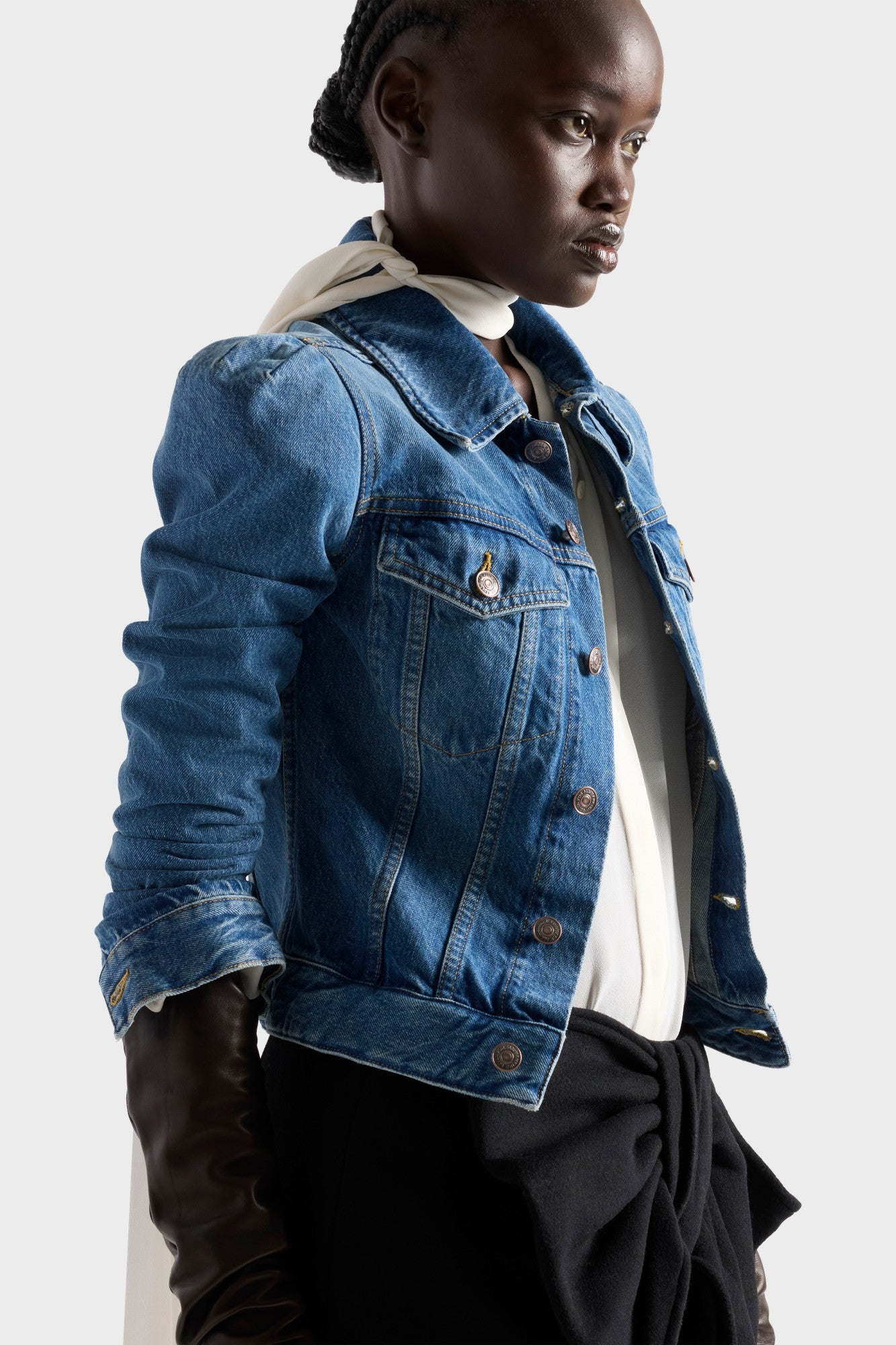 7-for-all-mankind-puff-sleeve-trucker-jacket-damen-jeansjacke-denim-midtown image 6