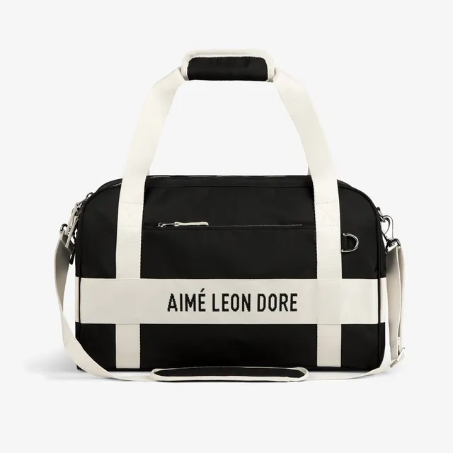 aim-leon-dore-nylon-duffle-bag-reisetasche-schwarz-unisex image 1